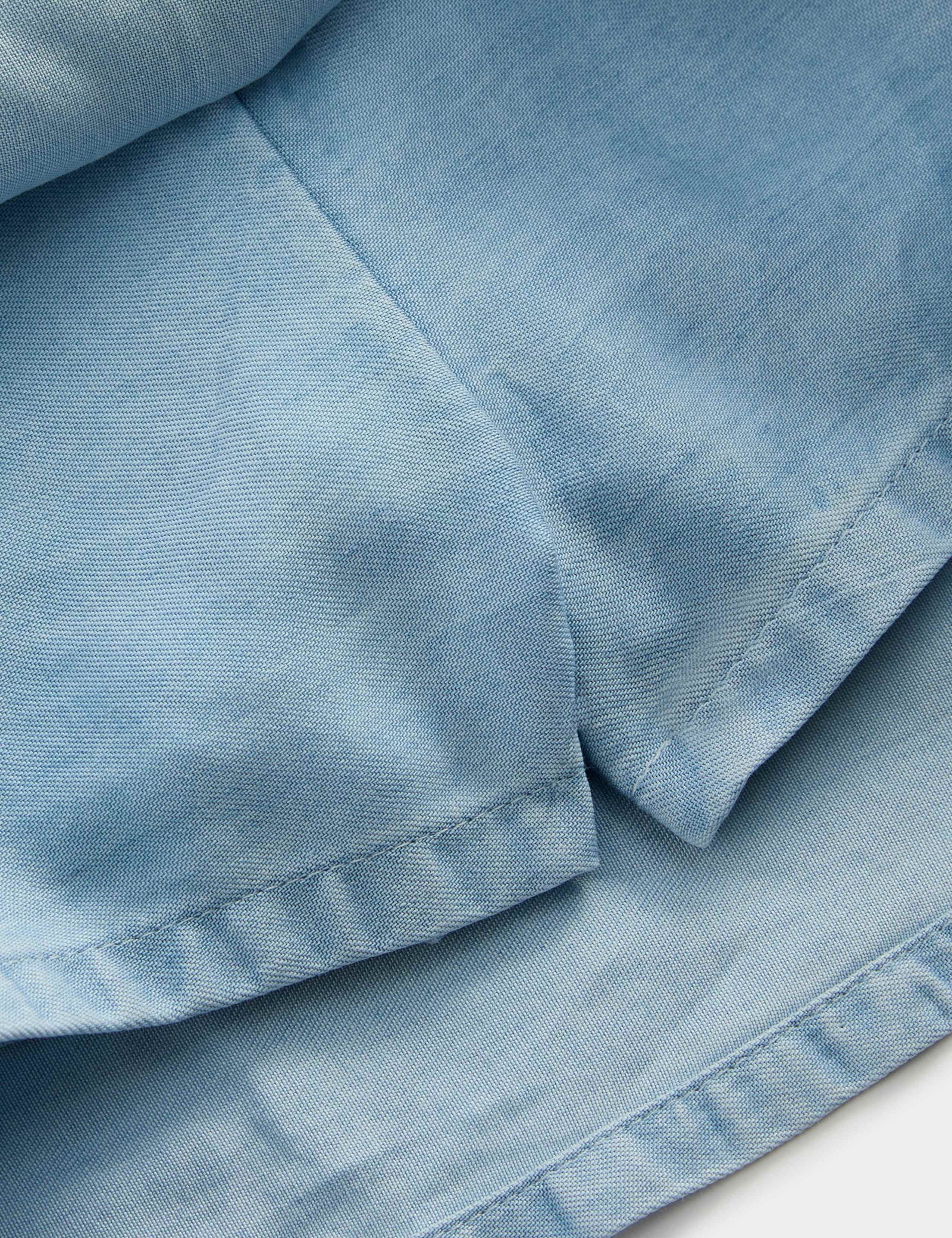 Pure Cotton Shirred Ra-ra Skort (6-16 Yrs) 2 of 2