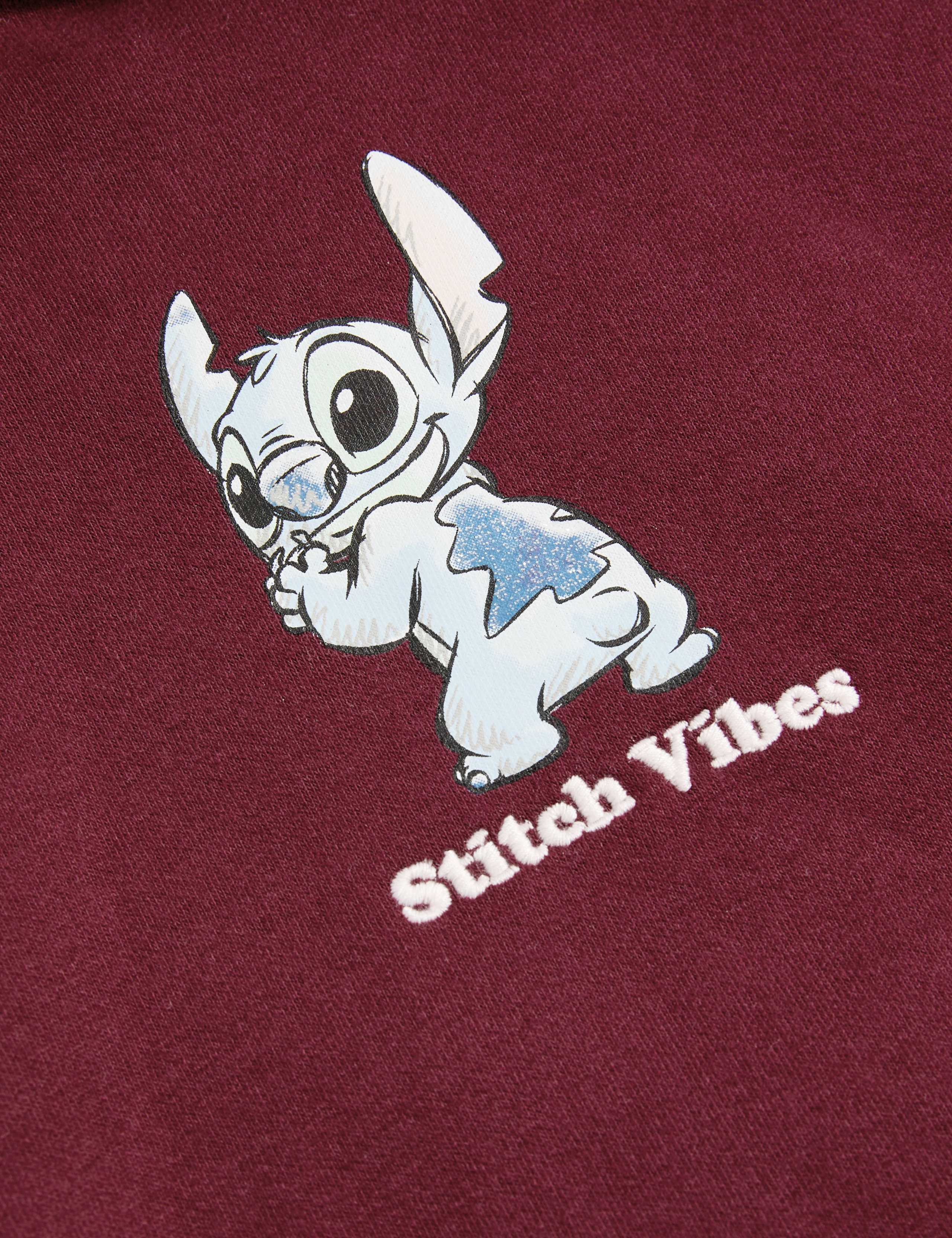 Cotton Rich Lilo and Stitch Hoodie (6 - 16 yrs) 2 of 3
