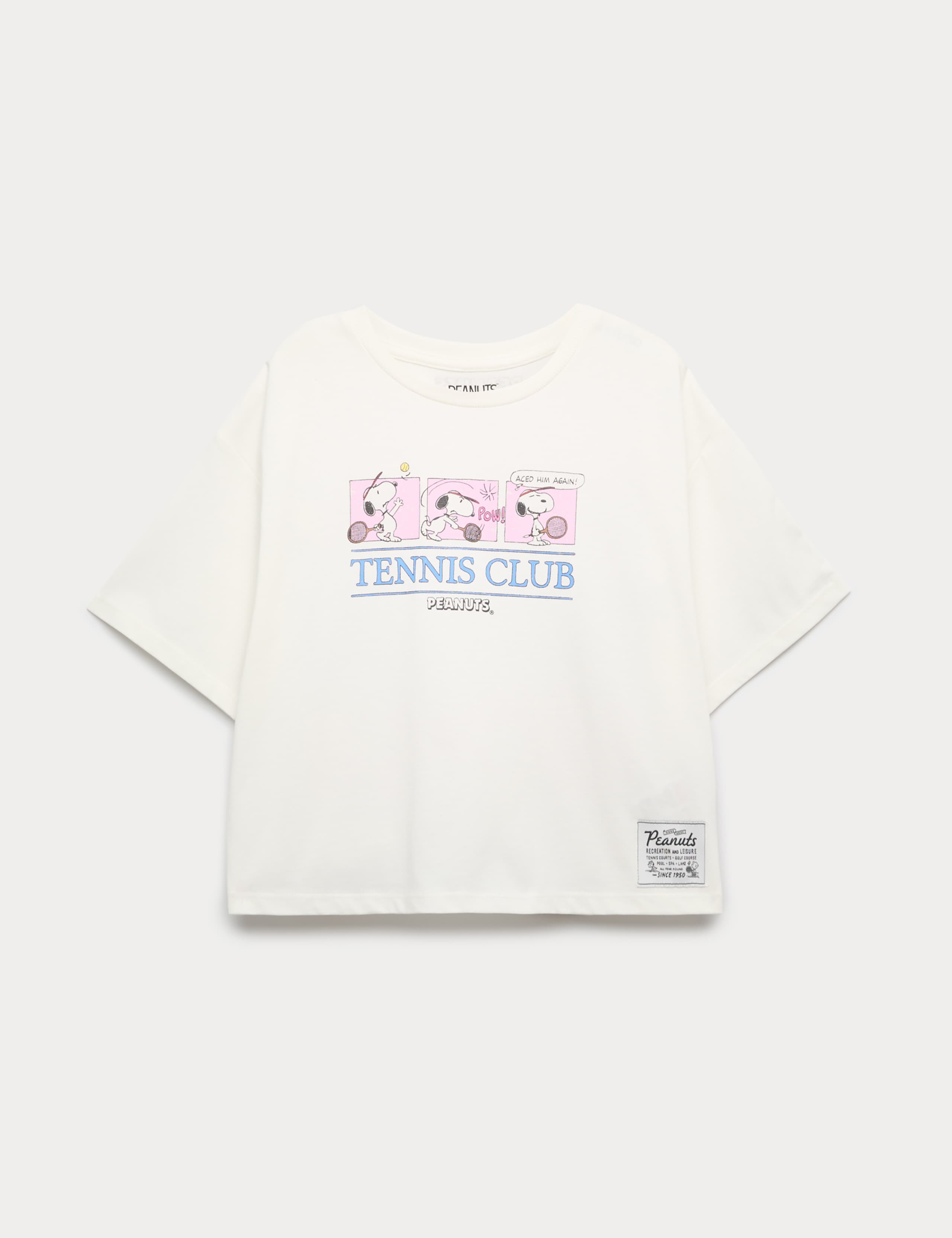 Pure Cotton Snoopy™ Graphic T-Shirt (6-16 Yrs) 1 of 2