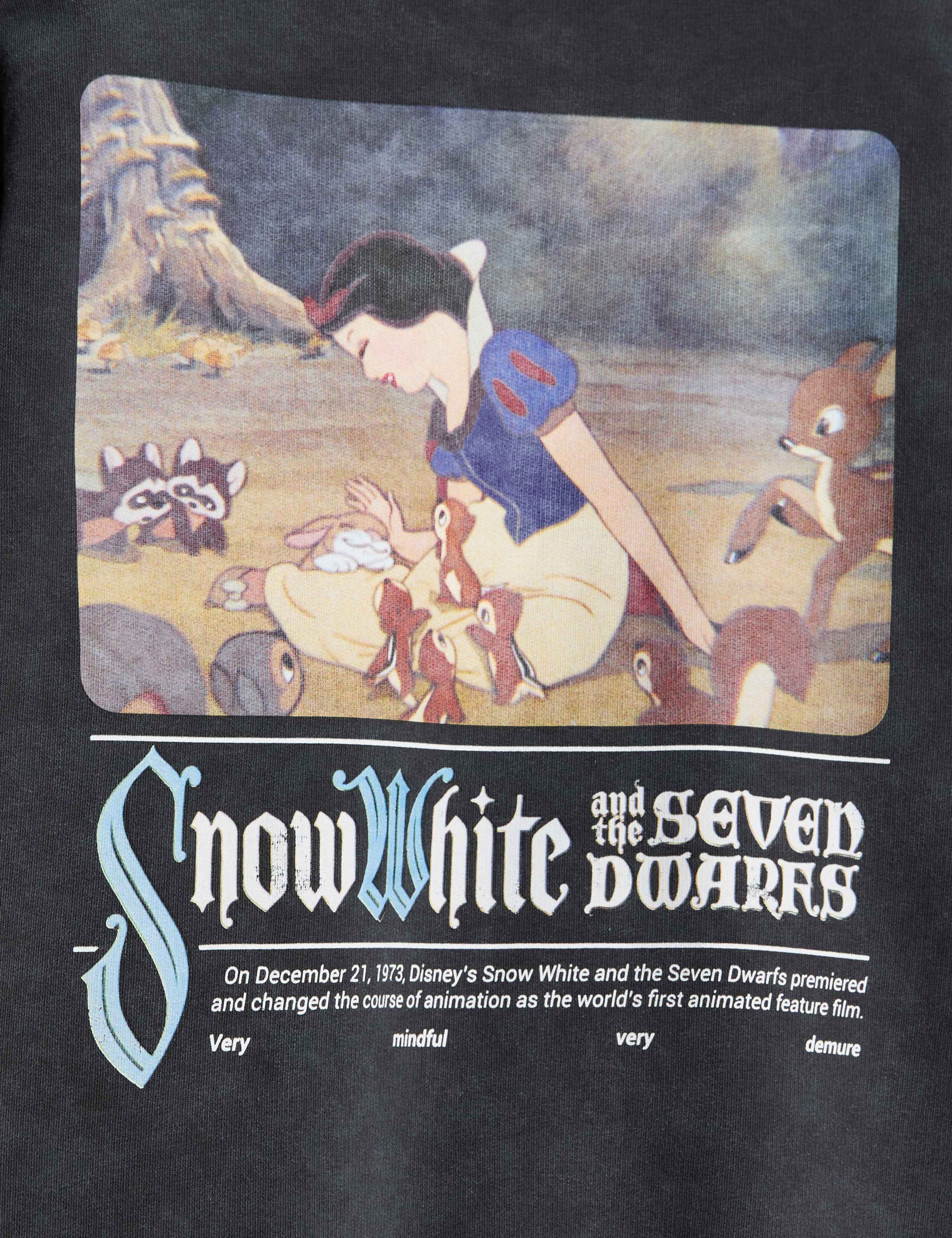 Cotton Rich Snow White™ Graphic Sweatshirt (6-16 Yrs) 6 of 7