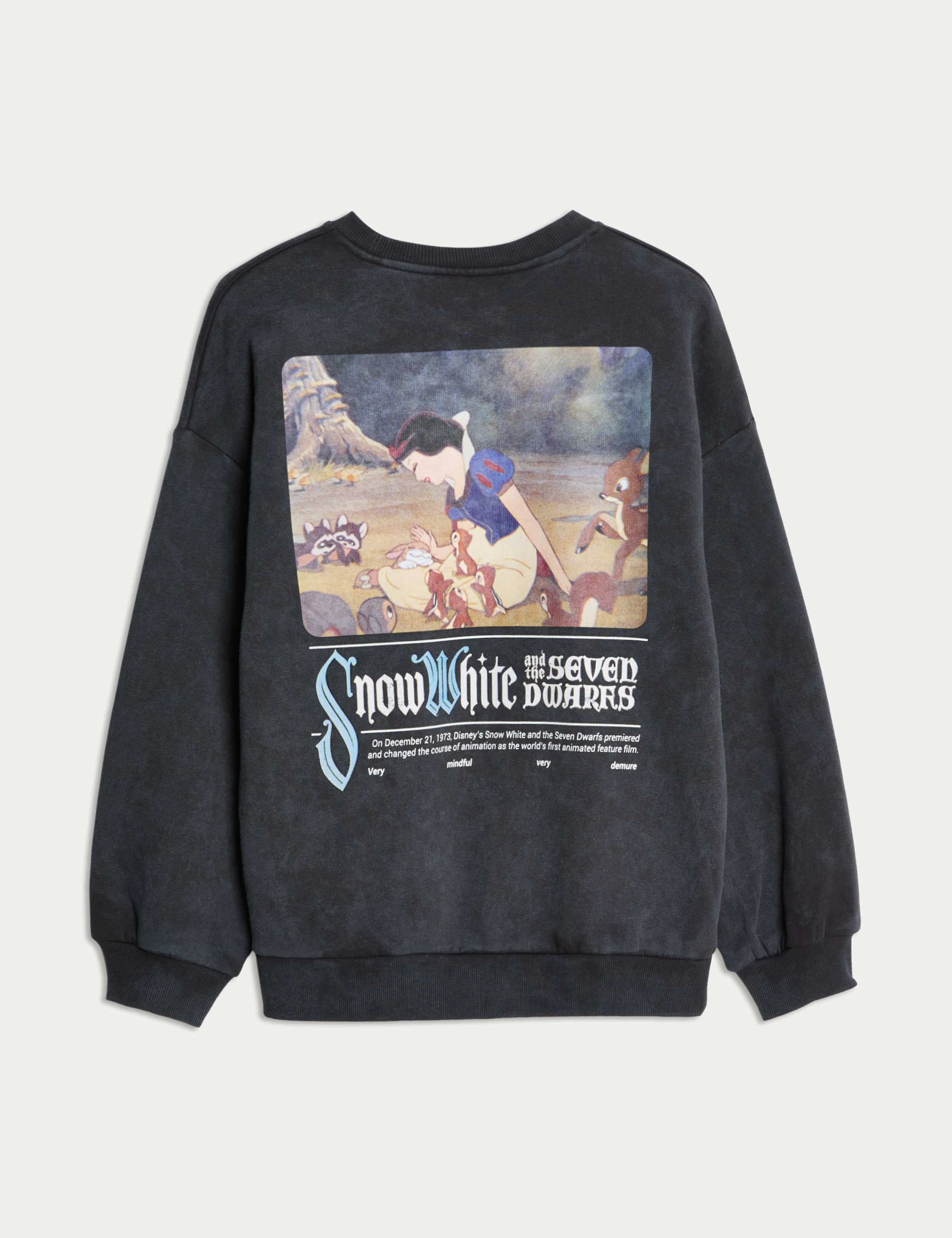 Cotton Rich Snow White™ Graphic Sweatshirt (6-16 Yrs) 7 of 7