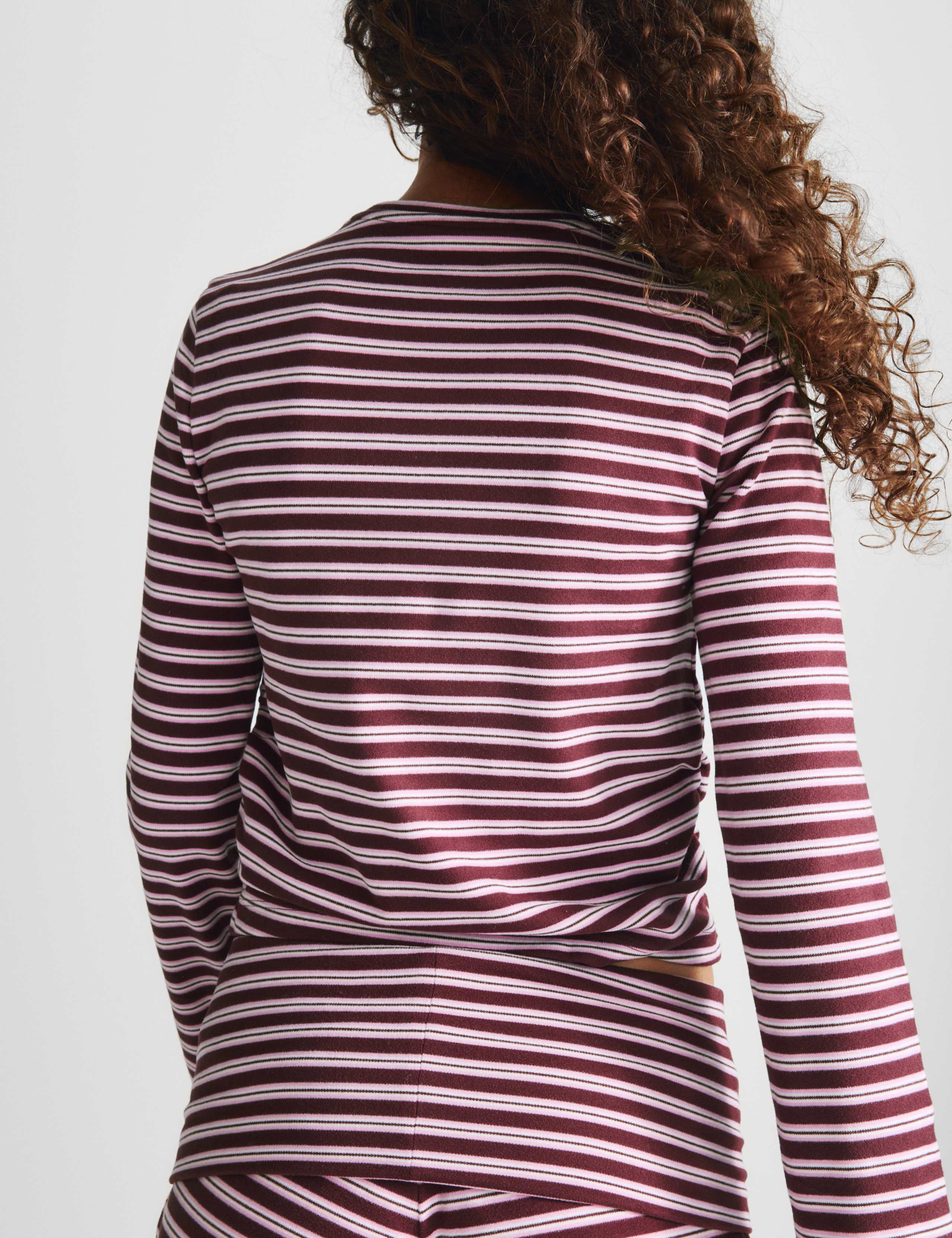 Cosy Striped Long Sleeve Top (6-16 Yrs) 5 of 6
