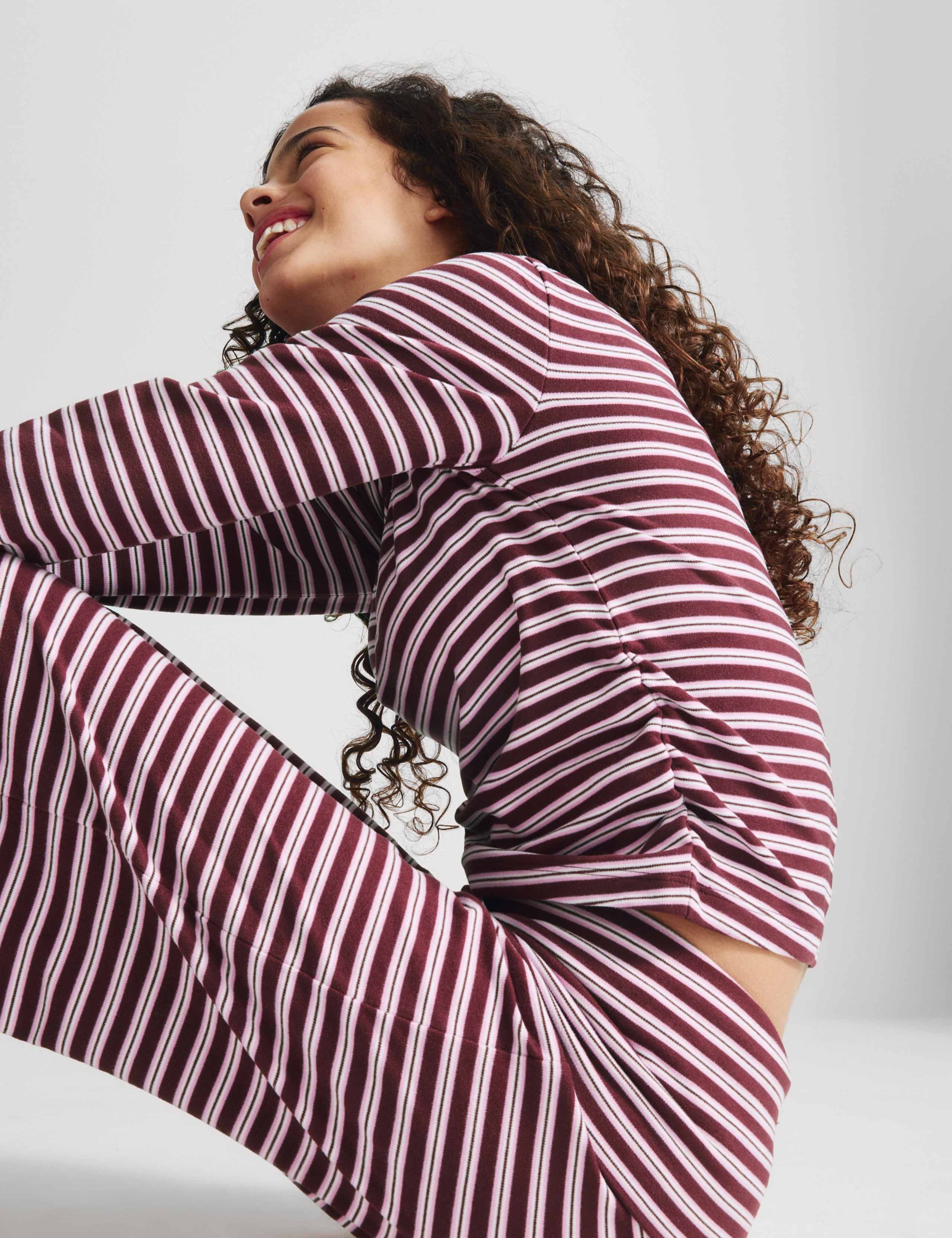Cosy Striped Long Sleeve Top (6-16 Yrs) 6 of 6