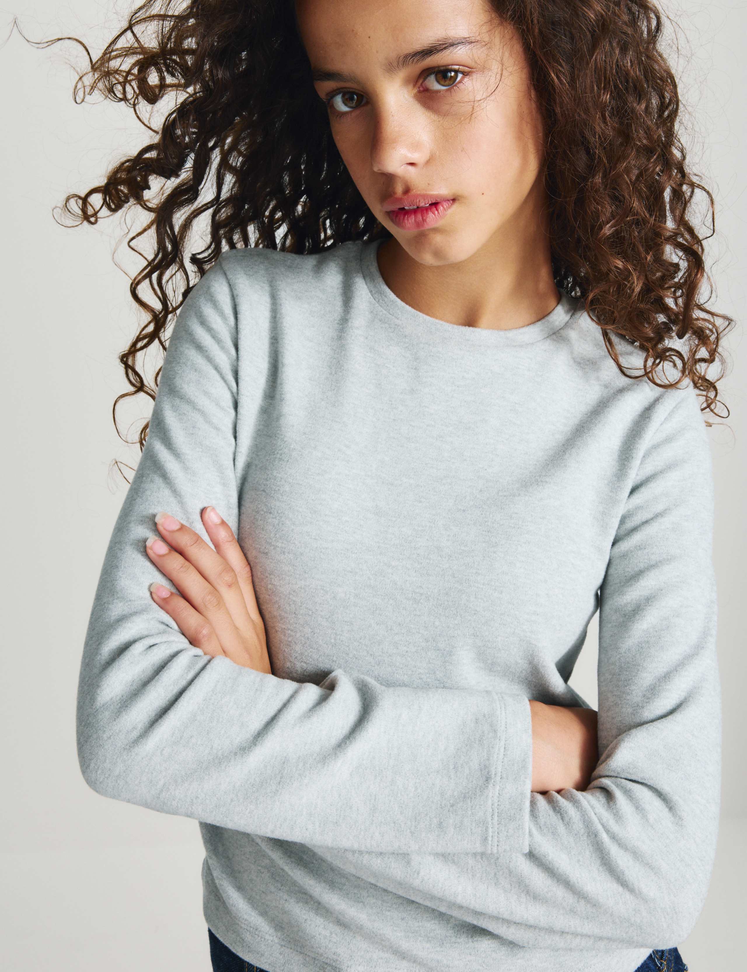 Cosy Striped Long Sleeve Top (6-16 Yrs) 3 of 7
