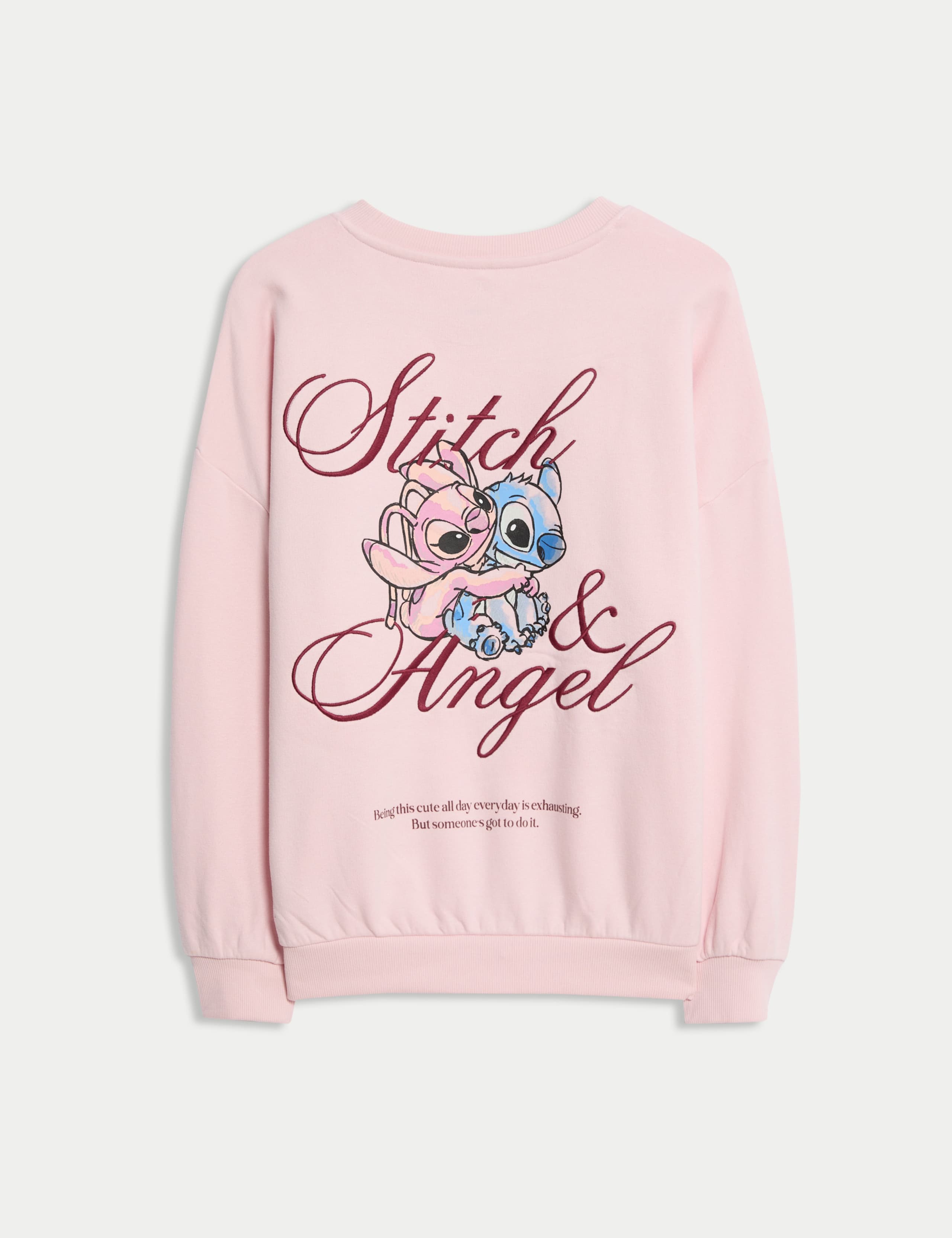 Cotton Rich Lilo & Stitch™ Sweatshirt (2-16 Yrs) 3 of 3