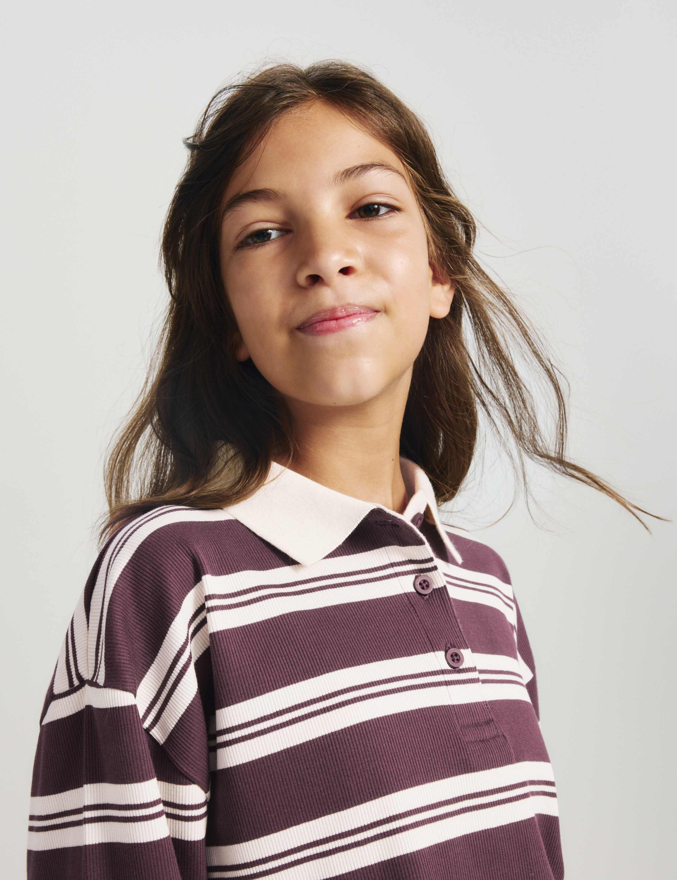 Cotton Rich Striped Rugby Top & Trousers Set (6-16 Yrs) 3 of 8