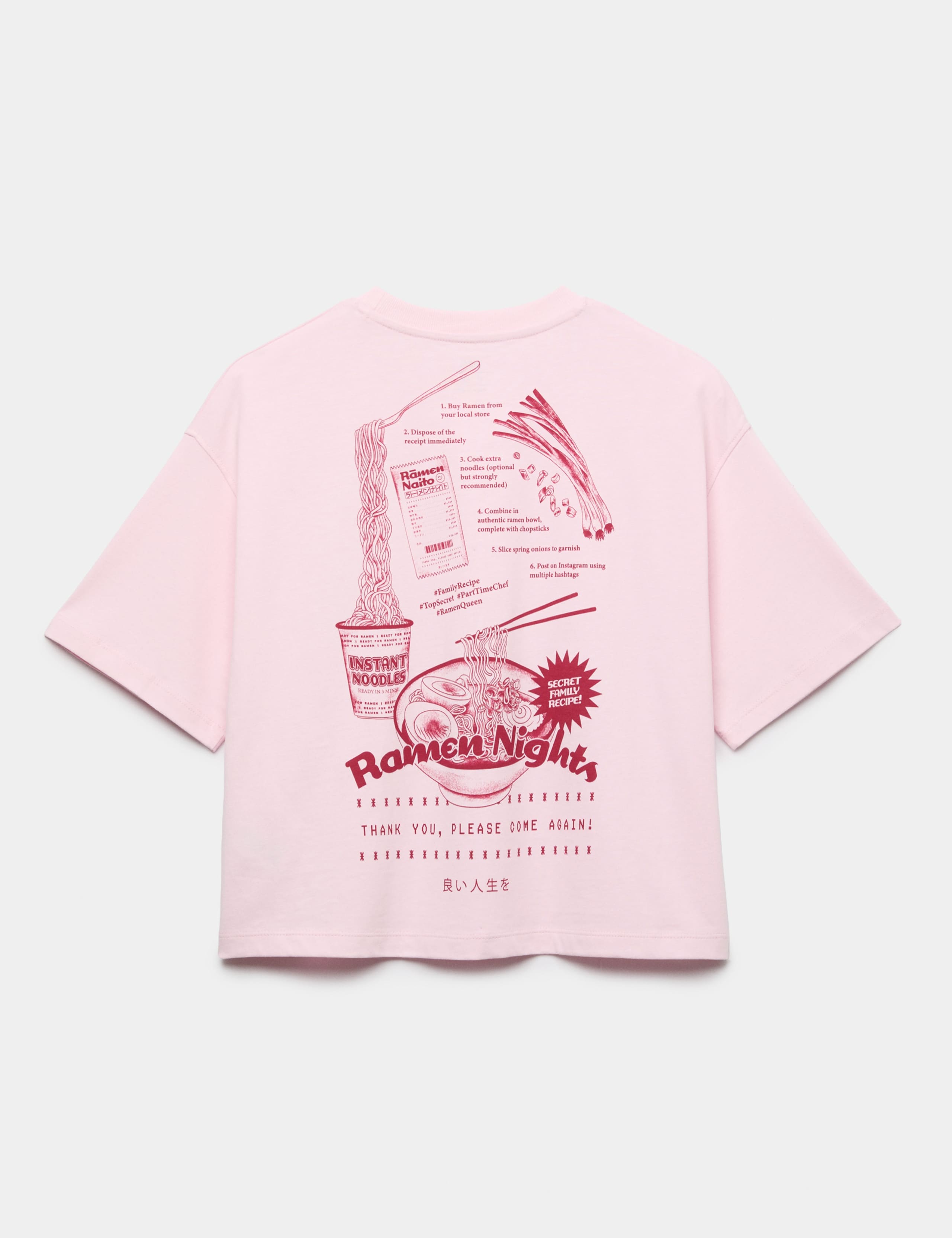 Pure Cotton Food Graphic T-Shirt (6-16 Yrs) 2 of 2