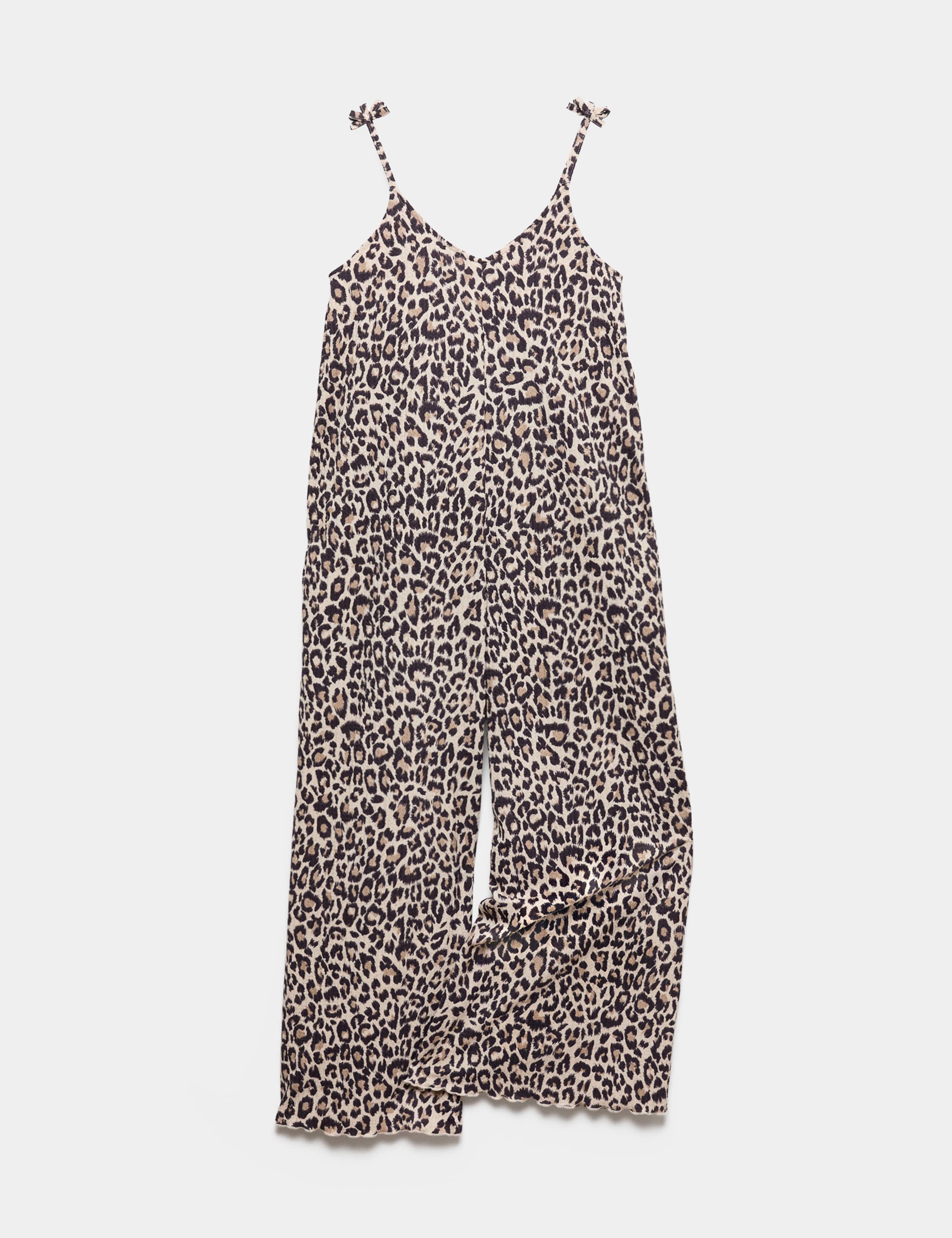 Leopard Print Wide Leg Jumpsuit (6-16 Yrs) 1 of 1