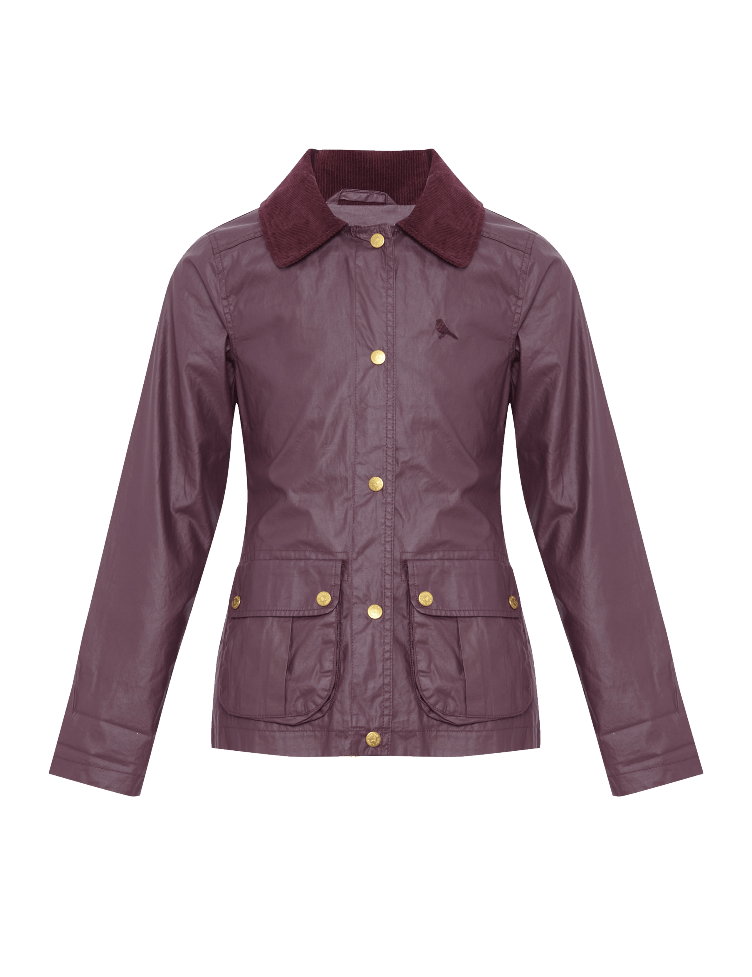 Pure Cotton Corduroy Collar Showerproof Coat 2 of 7