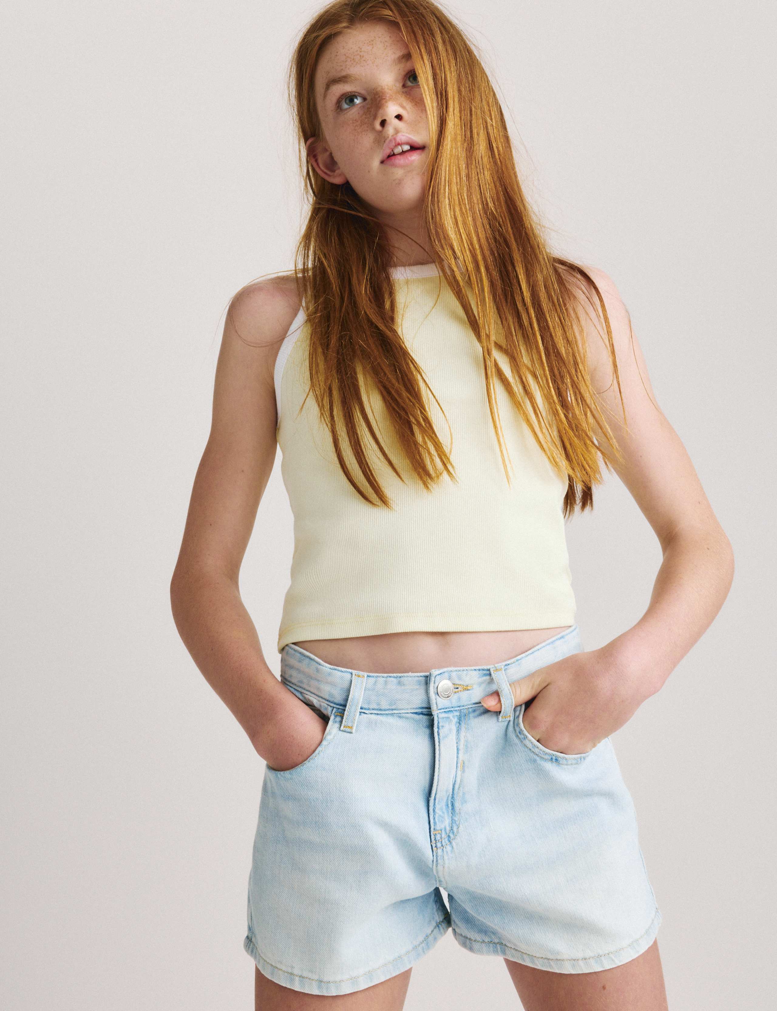 Denim Shorts (6-16 Yrs) 1 of 5