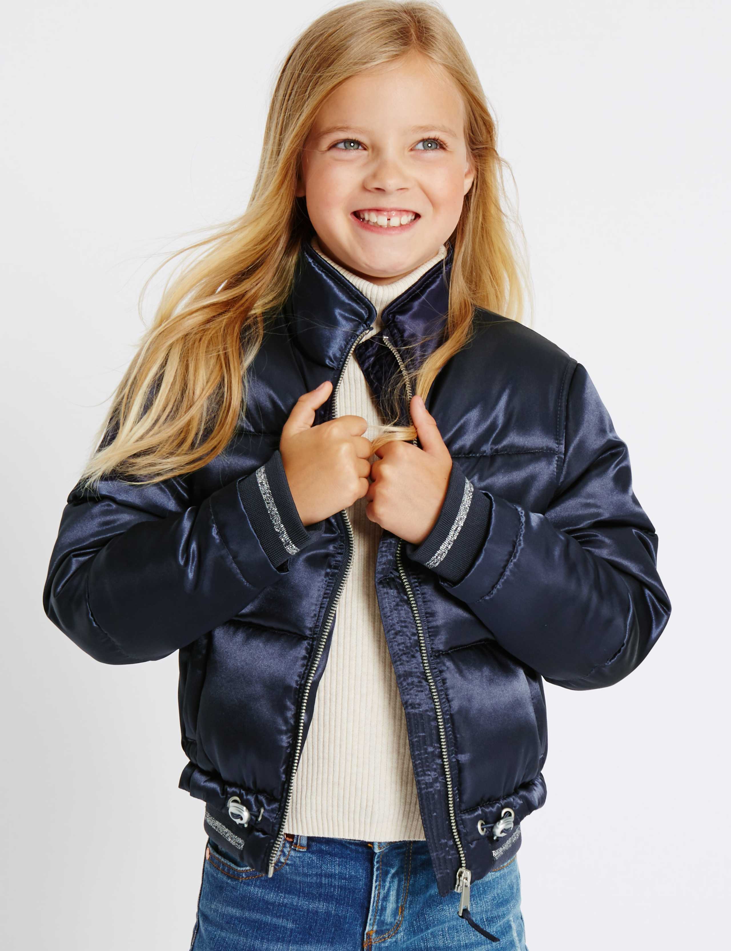 Padded Zip Through Coat (3-14 Years) 1 of 7