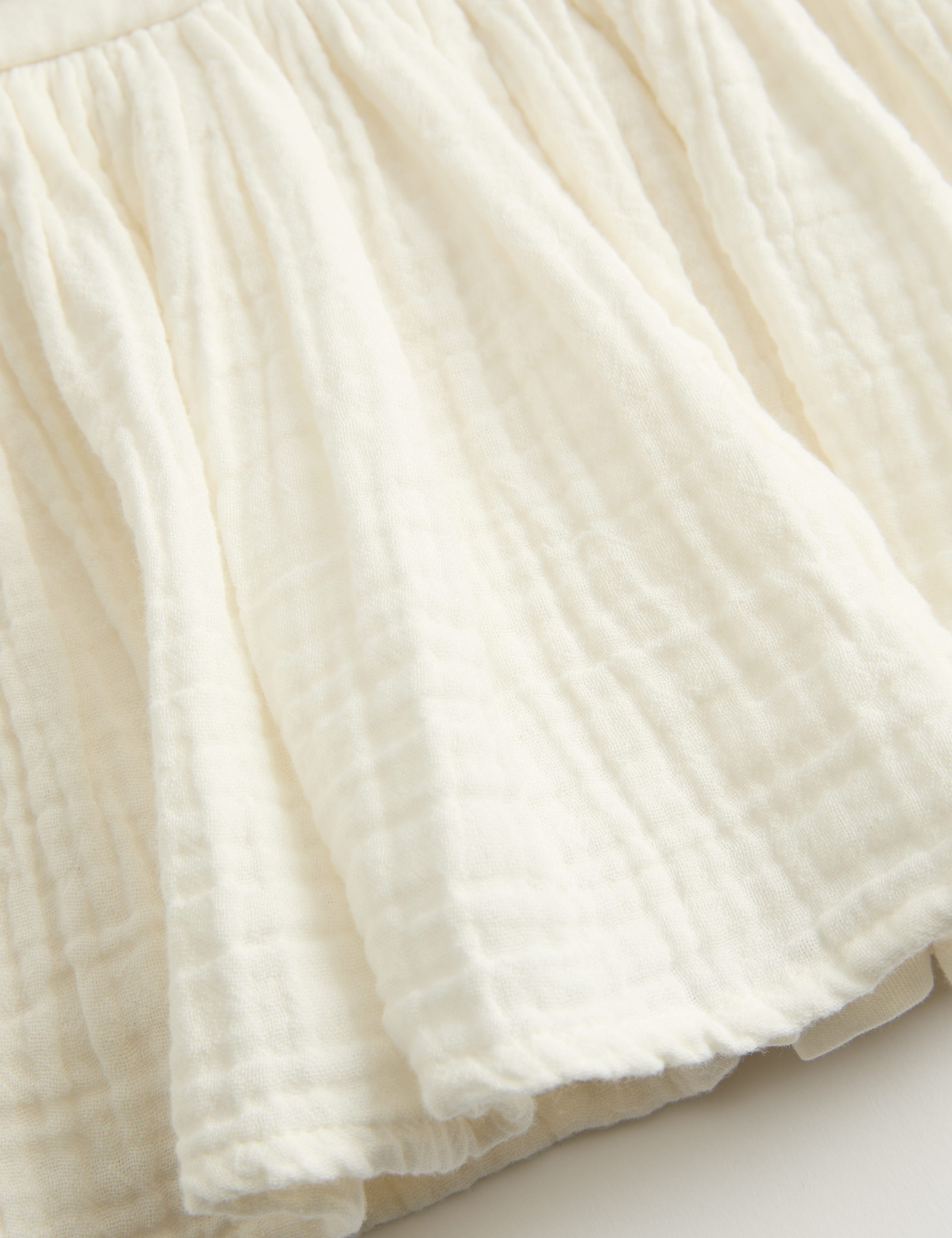 Cotton Rich Fold Over Mini Skort (6-16 Yrs) 2 of 3