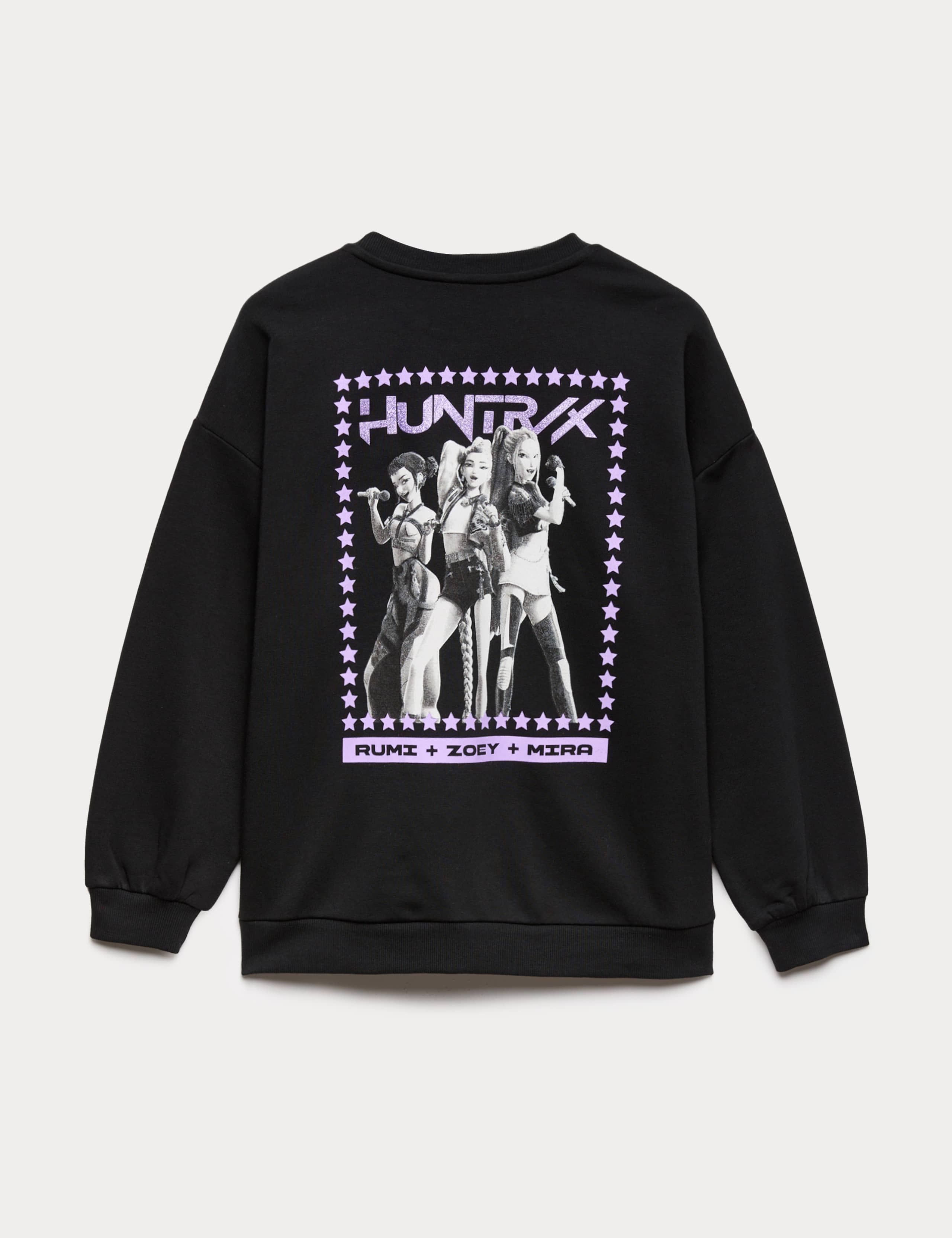 Cotton Rich K-Pop Demon Hunters™ Sweatshirt (6-16 Yrs) 2 of 2