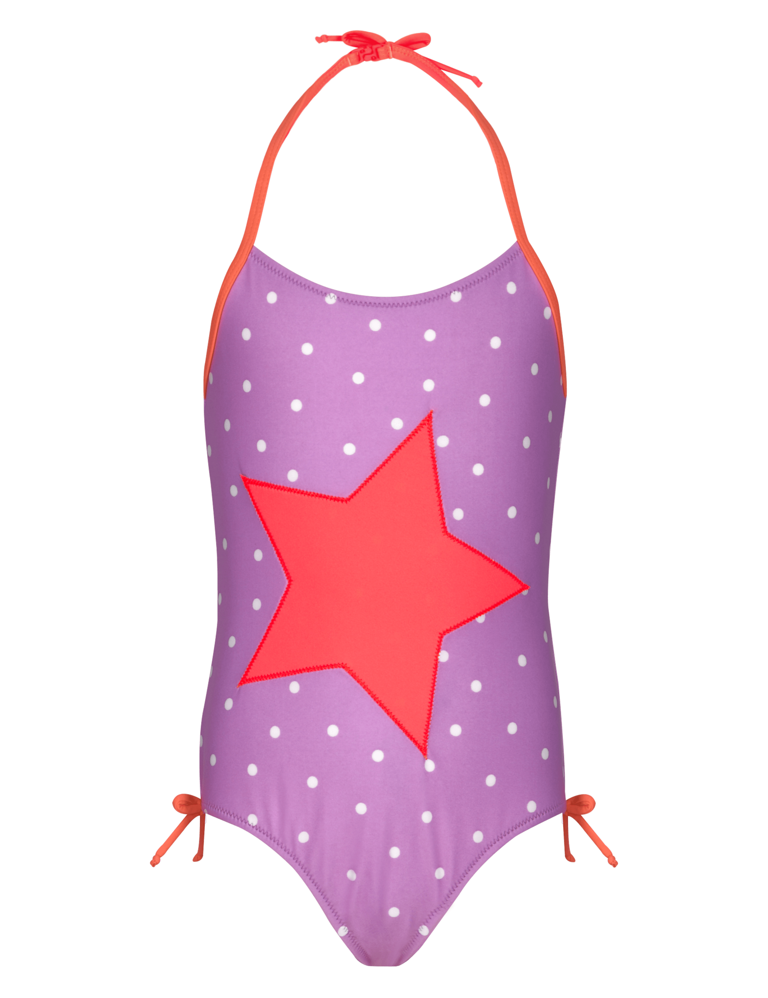 Chlorine Resistant Sequin Embellished Star & Spotted Swimsuit (5-14 Years) 2 of 3
