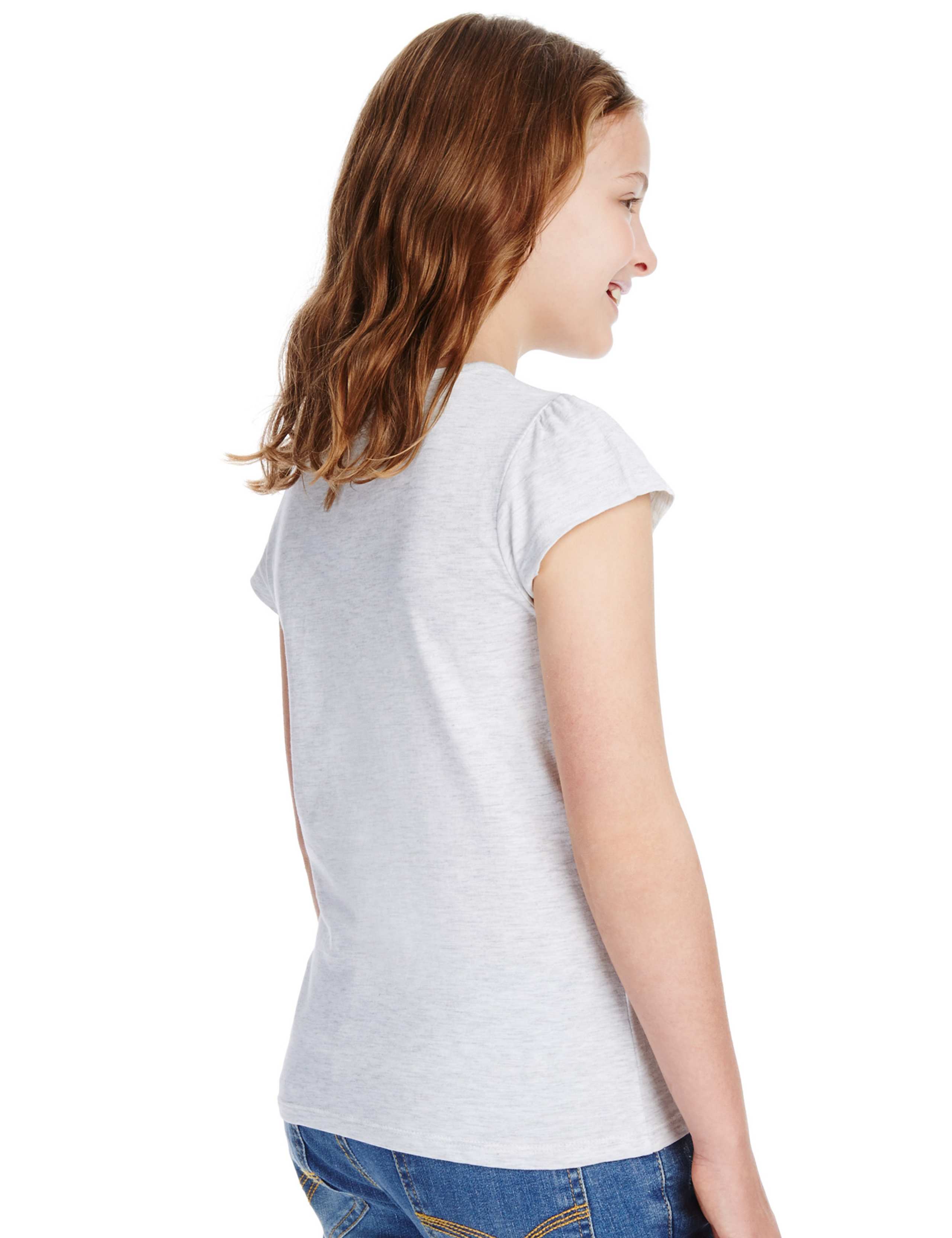 Cotton Rich Raccoon Print T-Shirt (5-14 Years) 3 of 3