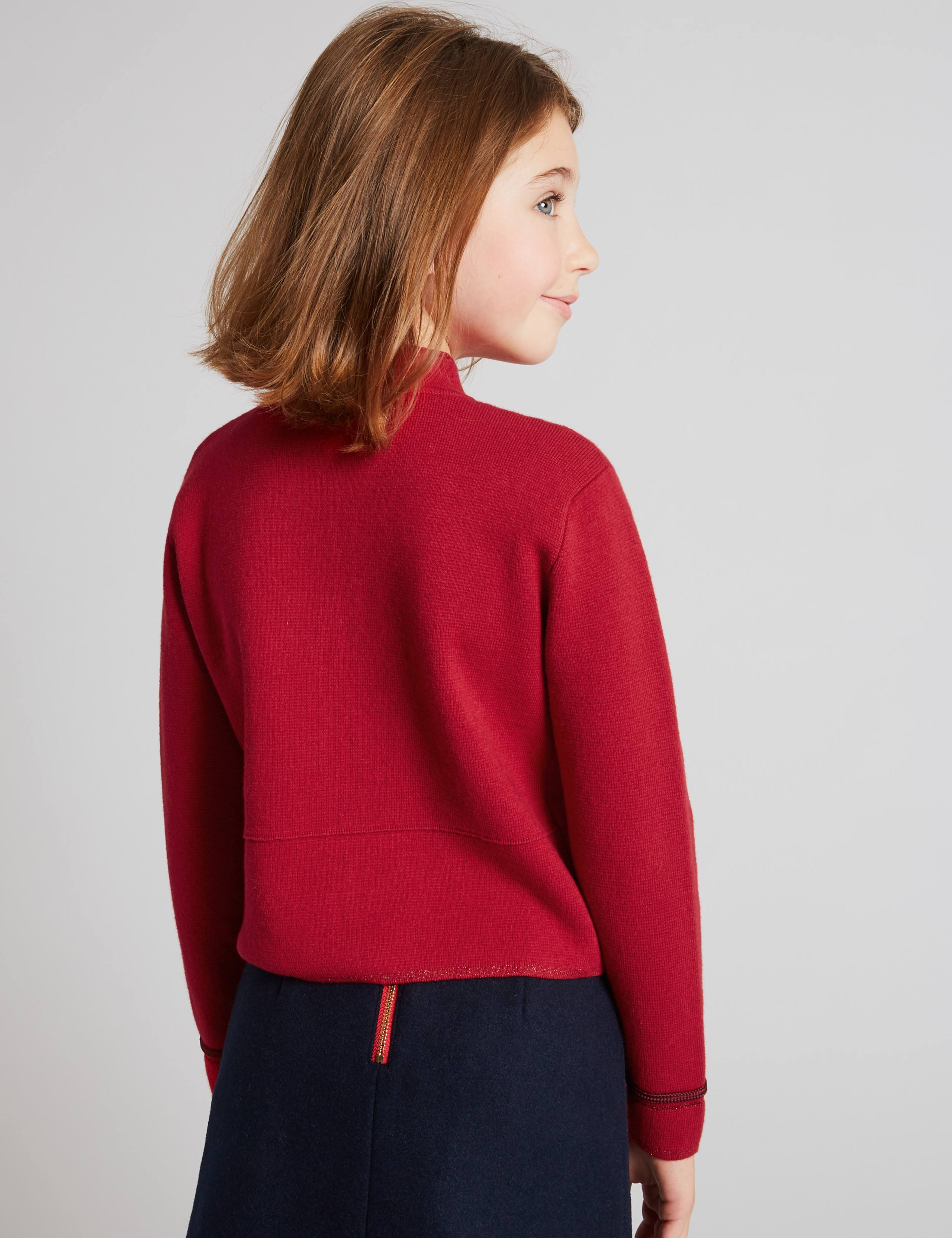 Cotton Rich Knitted Blazer (3-14 Years) 3 of 5