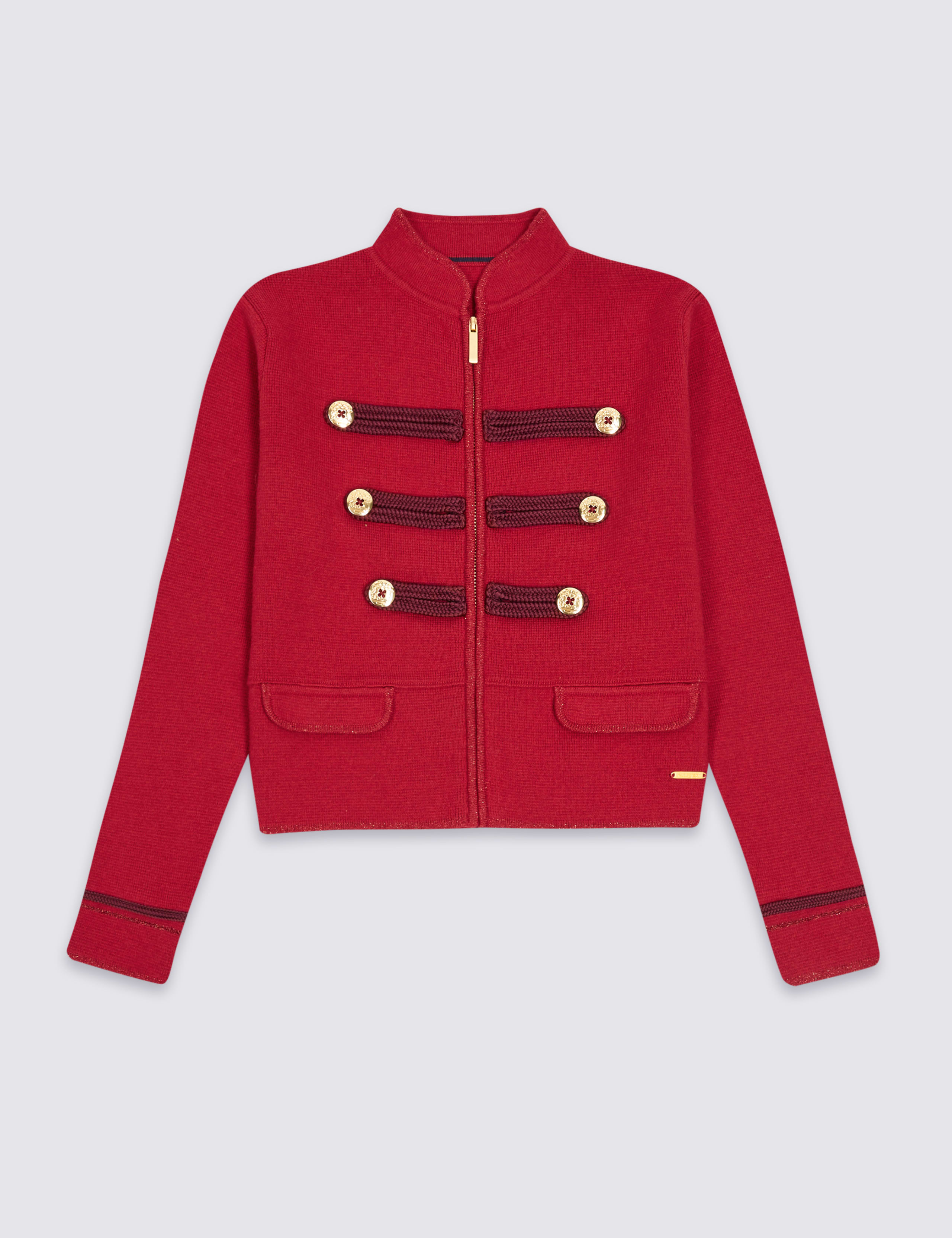 Cotton Rich Knitted Blazer (3-14 Years) 2 of 5