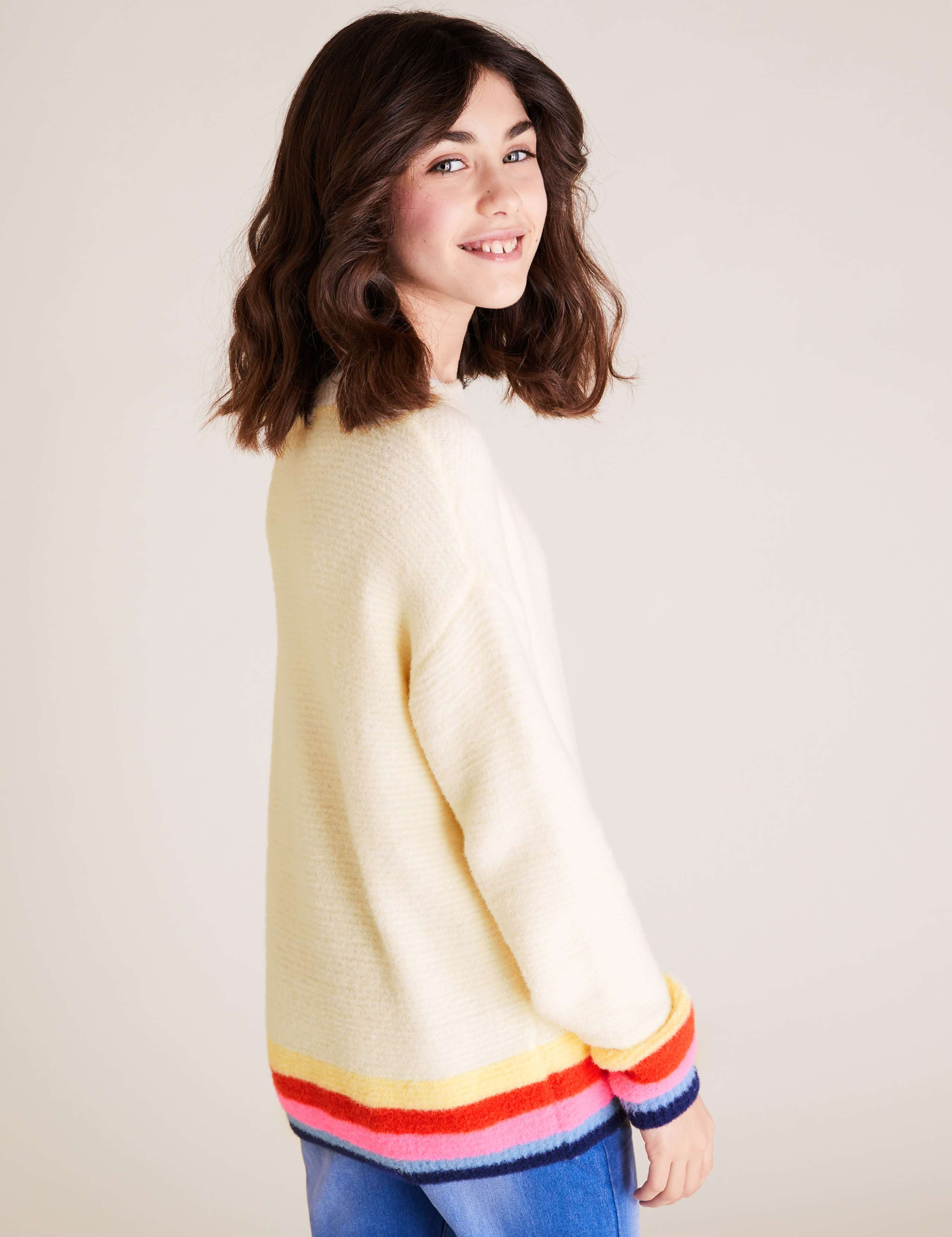 Striped Hem Jumper (6-14 Yrs) 4 of 4
