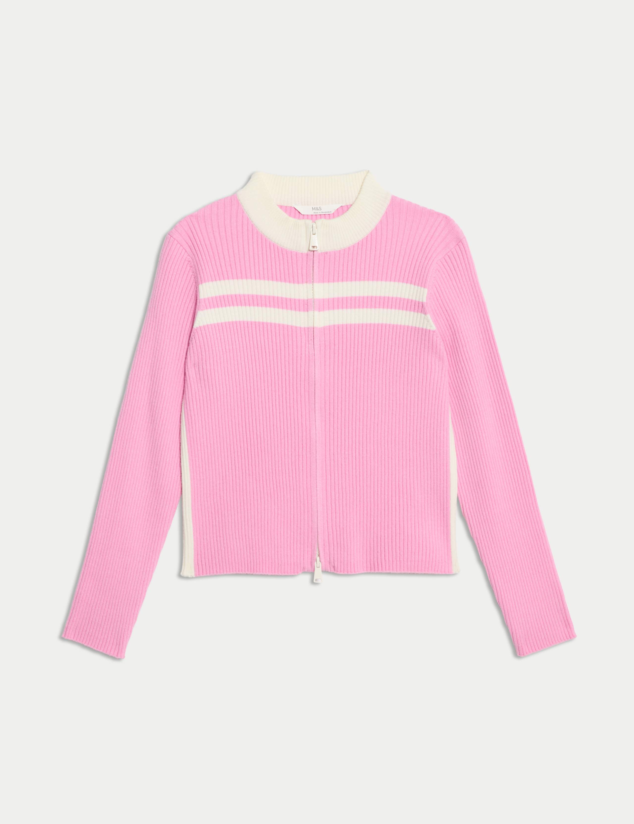 Knitted Zip Jumper (6-16 Yrs) 2 of 5