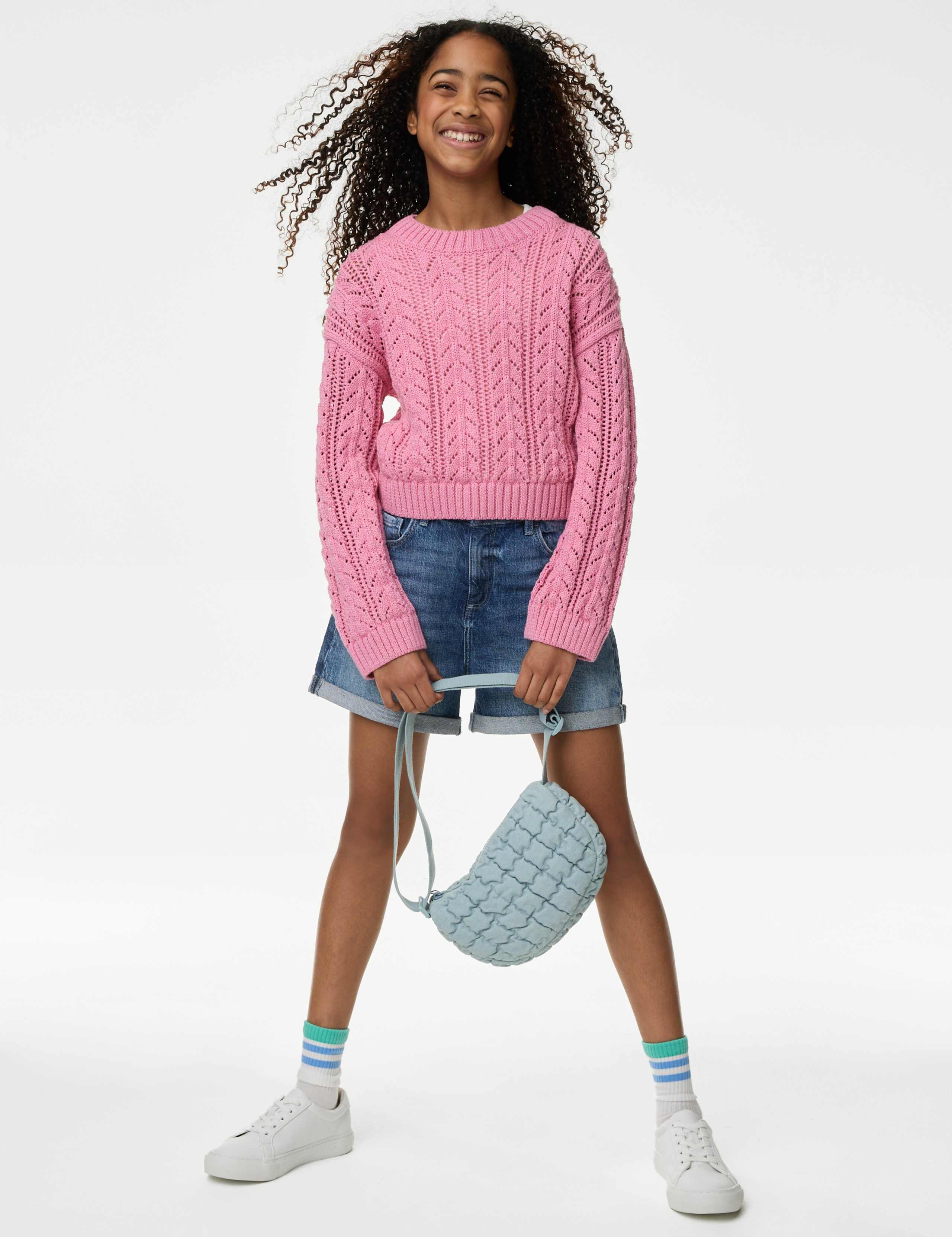 Cotton Rich Sparkly Jumper (2-16 Yrs) 3 of 5