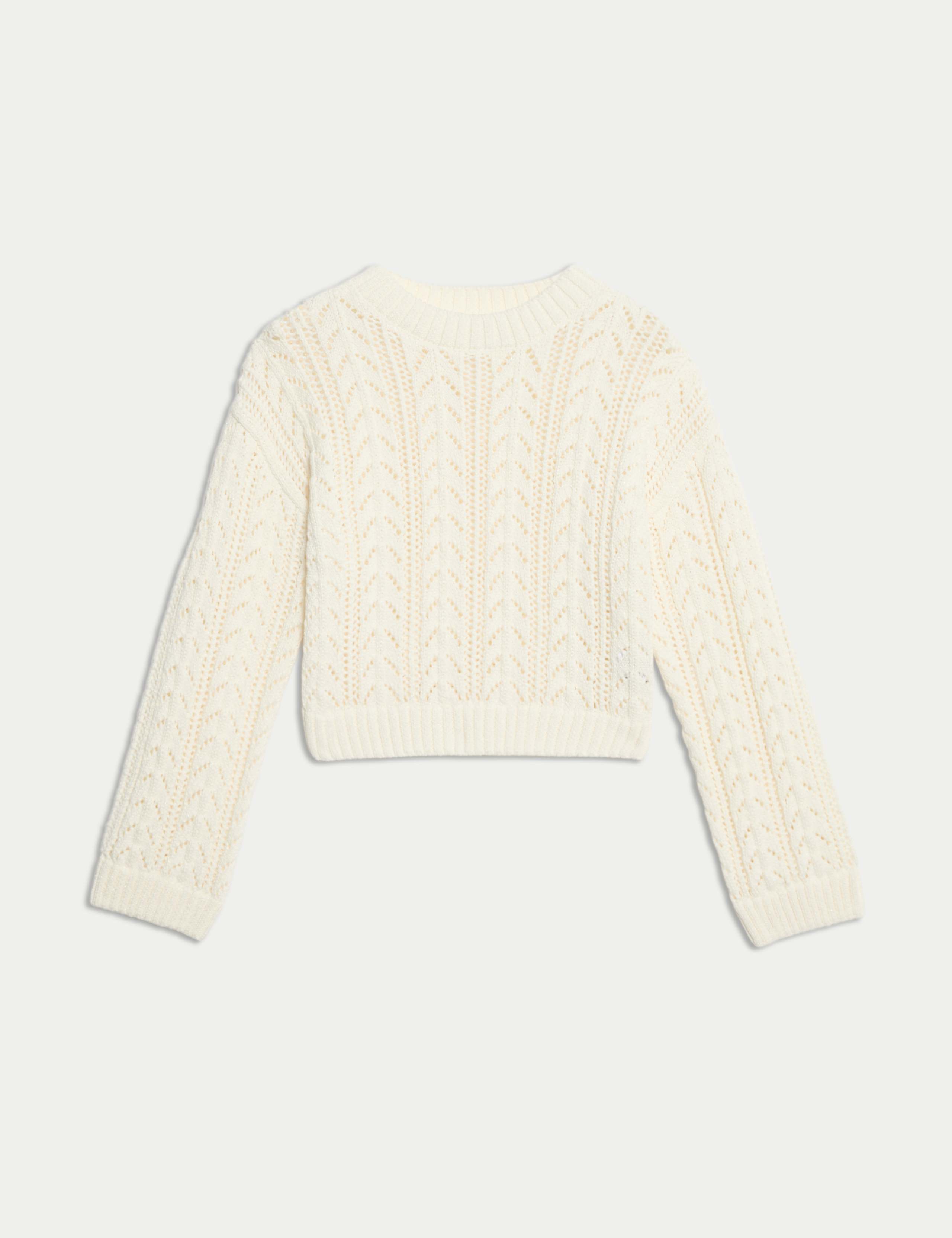 Cotton Rich Sparkly Jumper (2-16 Yrs) 2 of 5