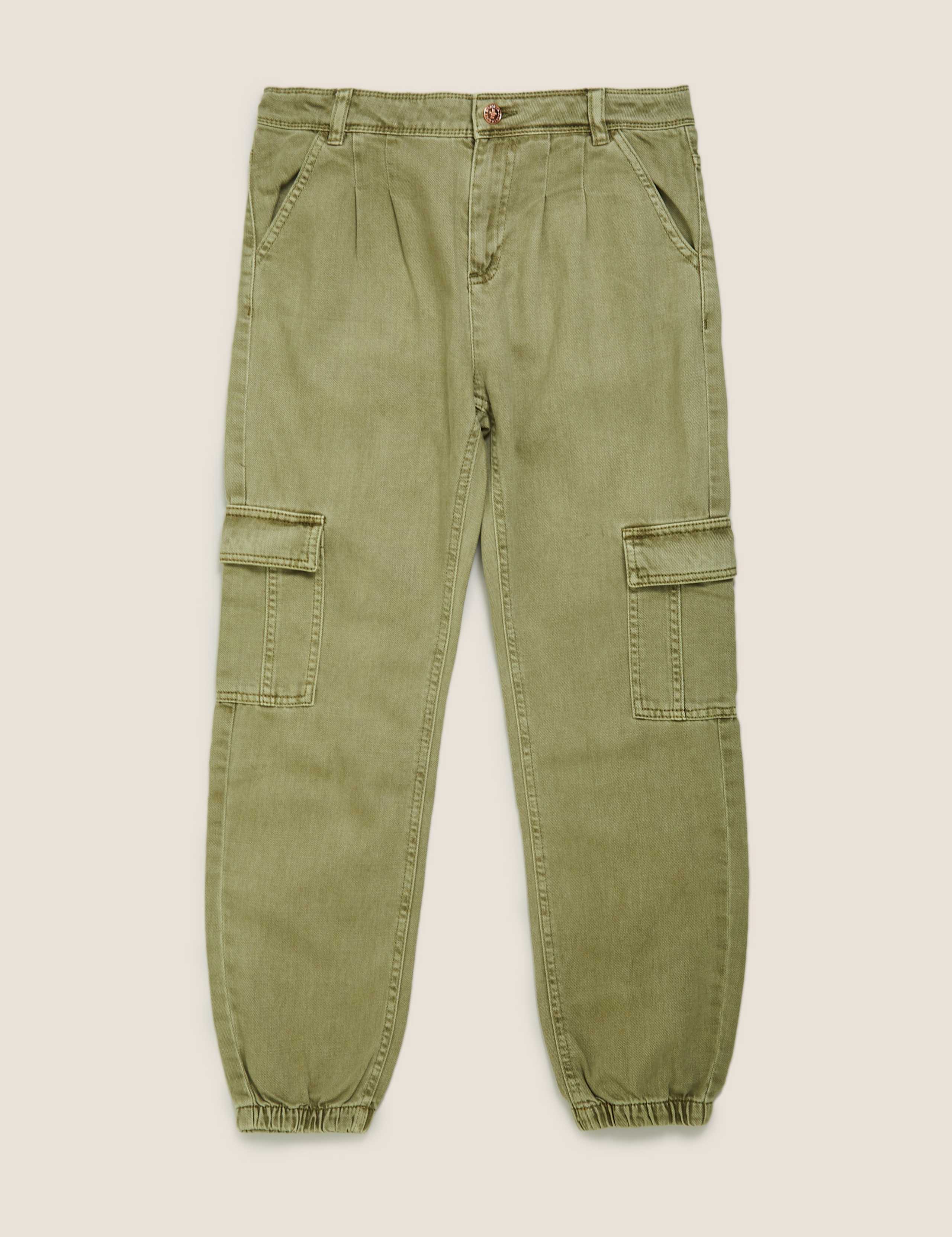 Cotton Cargo Trousers (6-14 Yrs) 2 of 5