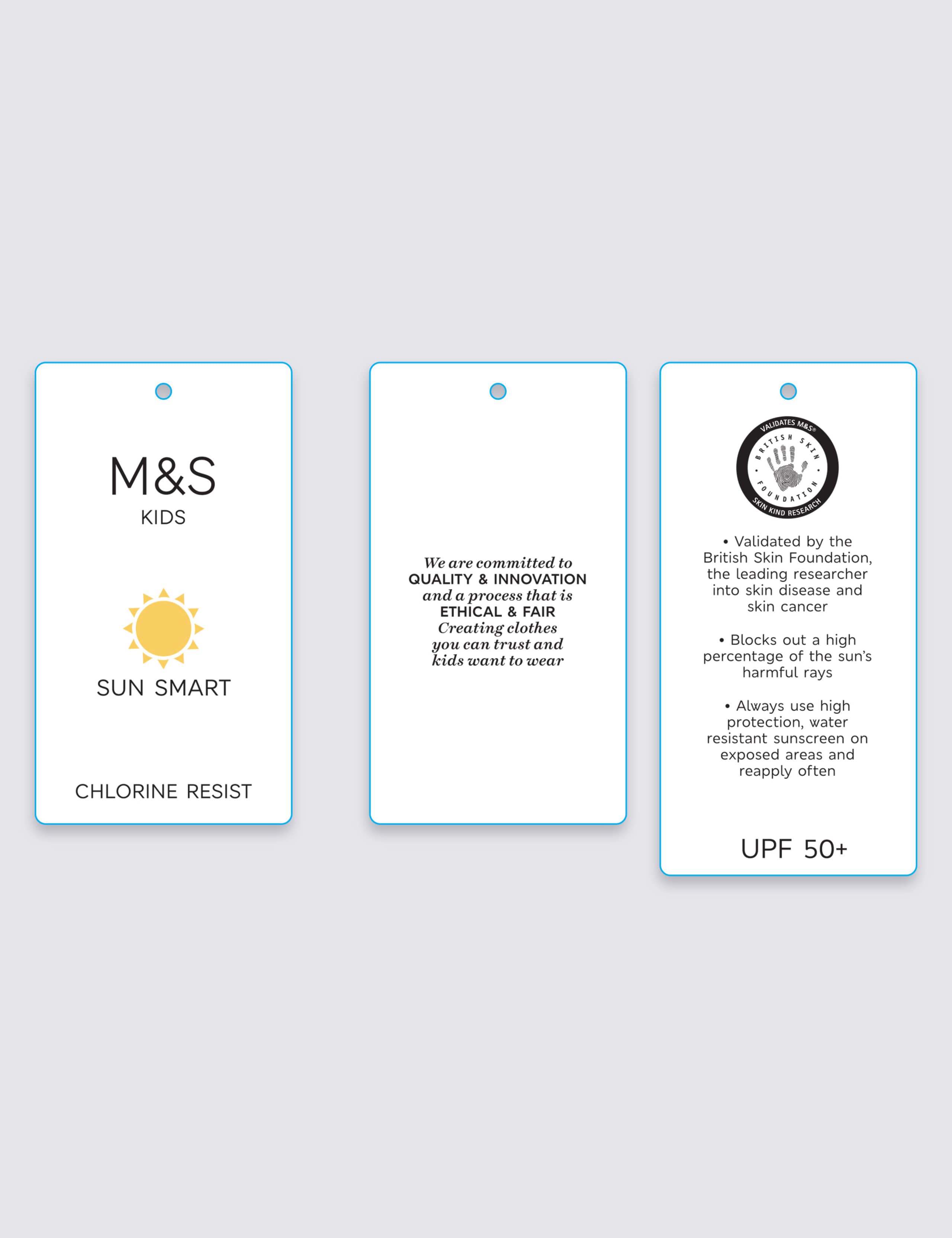 3 Piece Mermaid Swimsuit Set (3-16 Years) 3 of 3