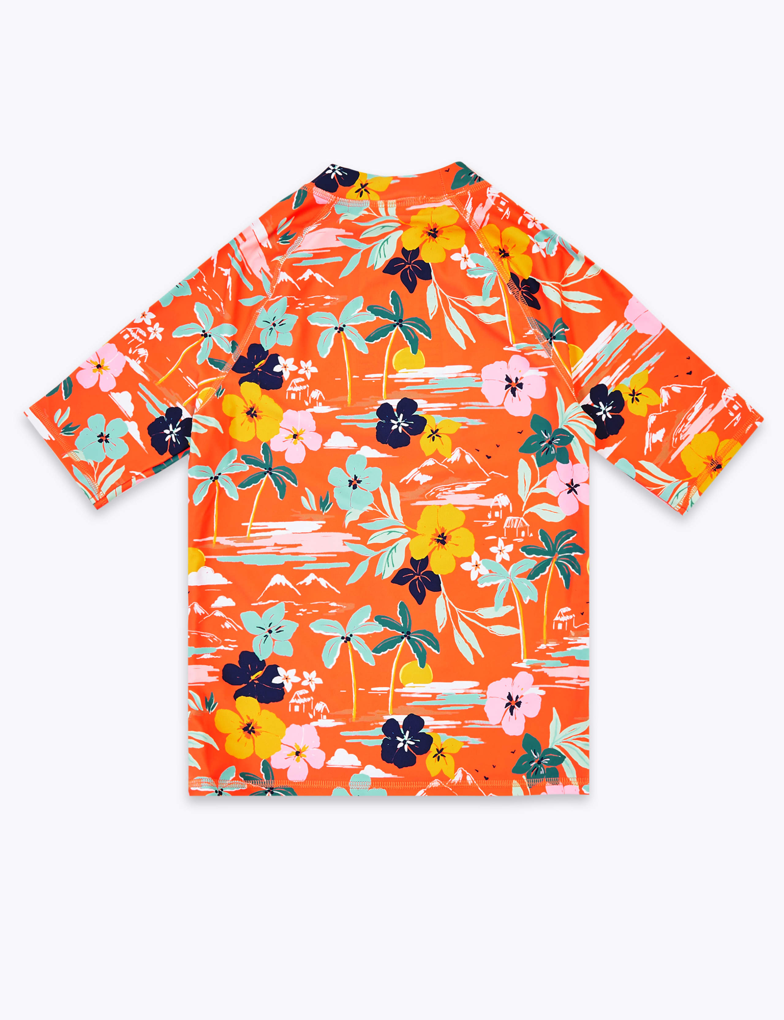 Tropical Print Rash Vest (6-16 Yrs) 3 of 3