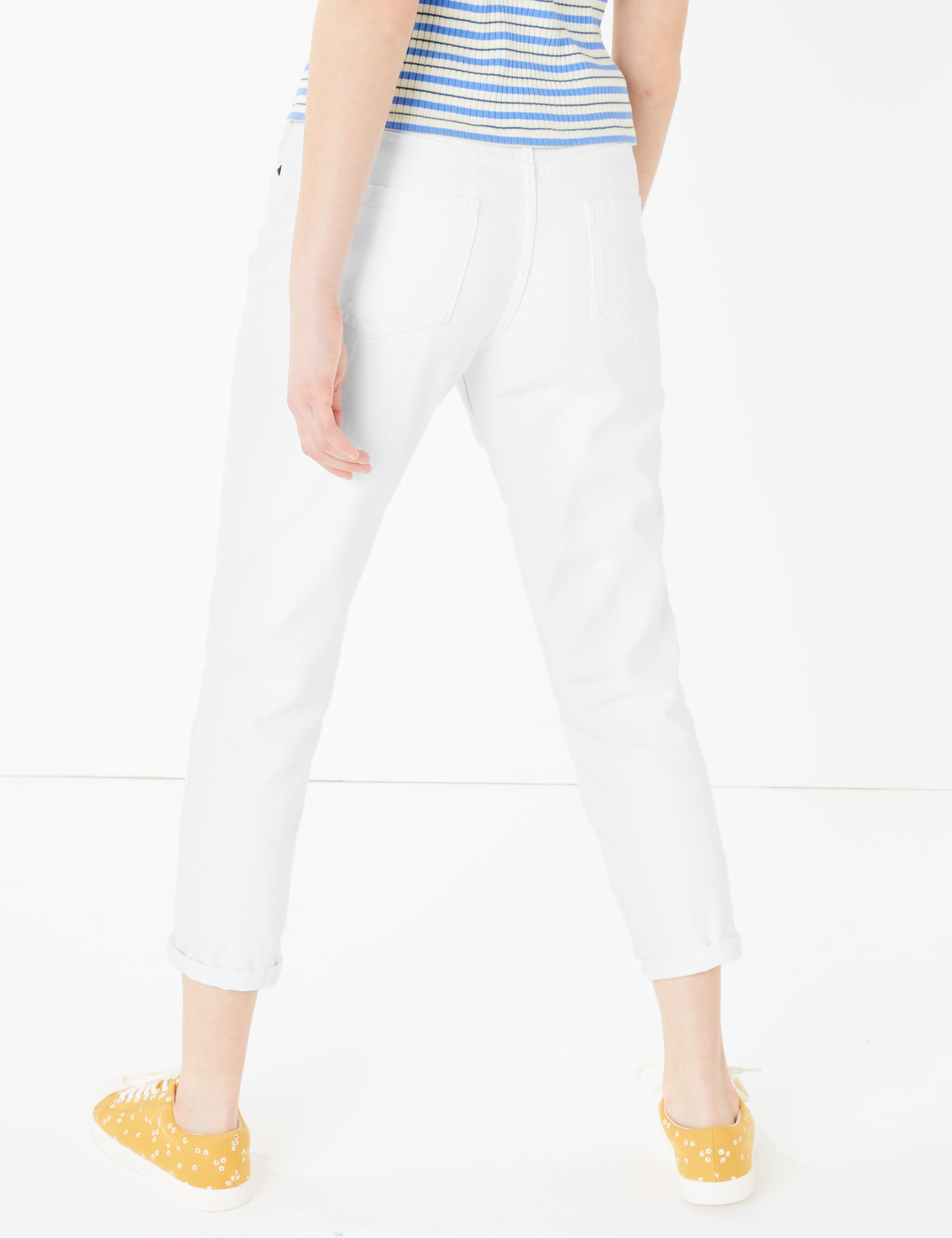Pure Cotton Mom Jeans (6-16 Yrs) 4 of 5