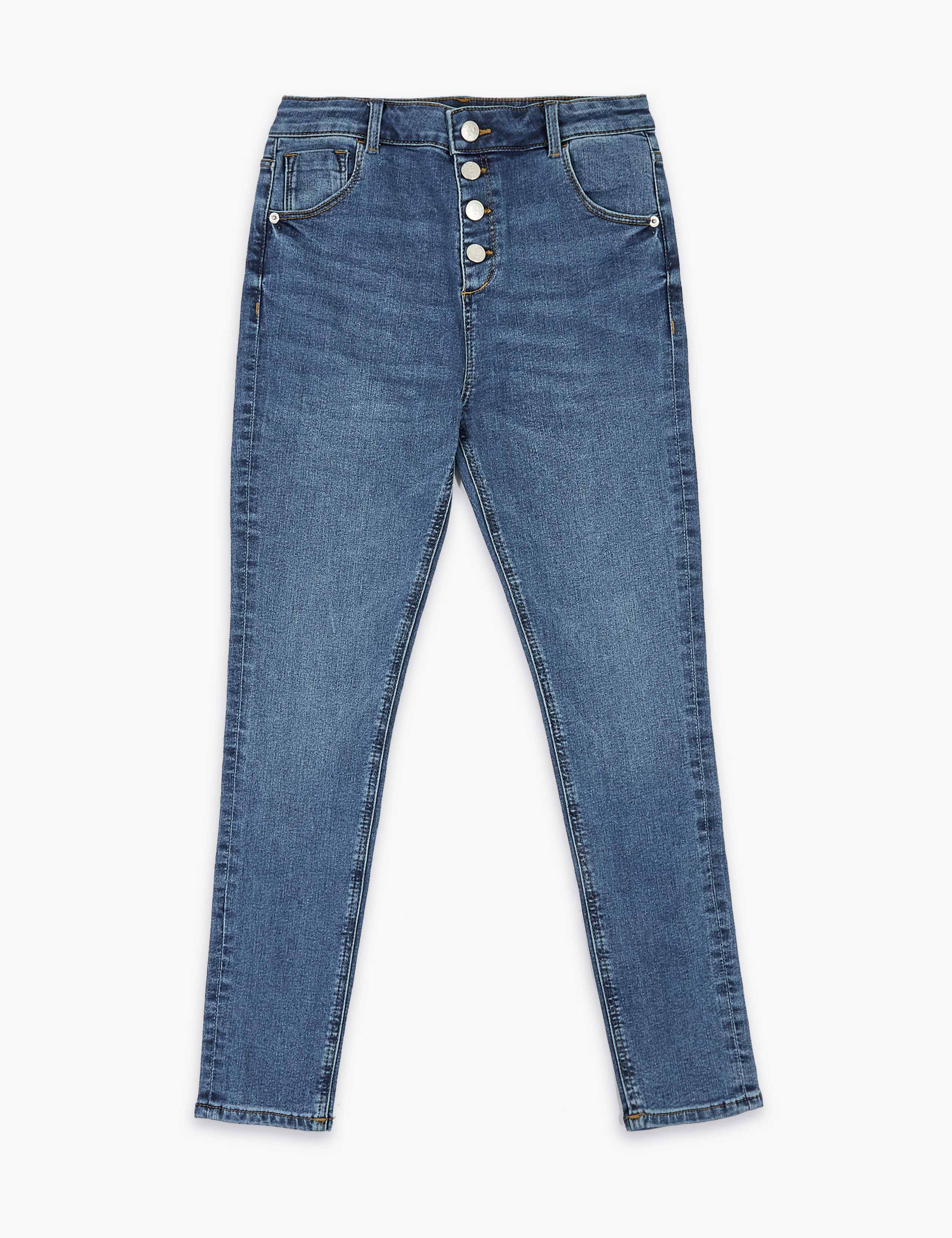 Mini Ivy Skinny Denim 4 Button Jeans (6-16 Yrs) 2 of 5