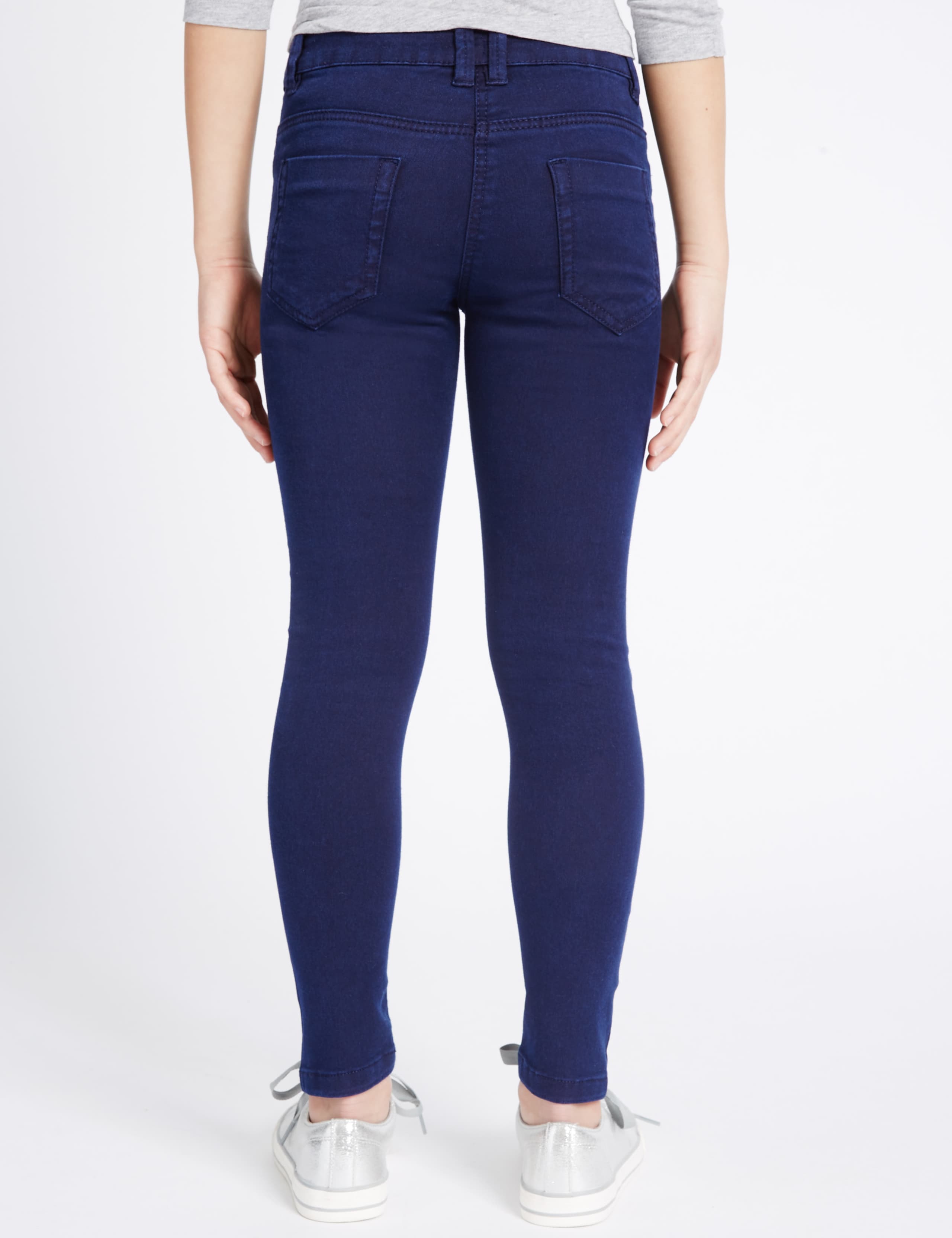 Cotton Super Skinny Jeans with Stretch  (3-14 Years) 4 of 6