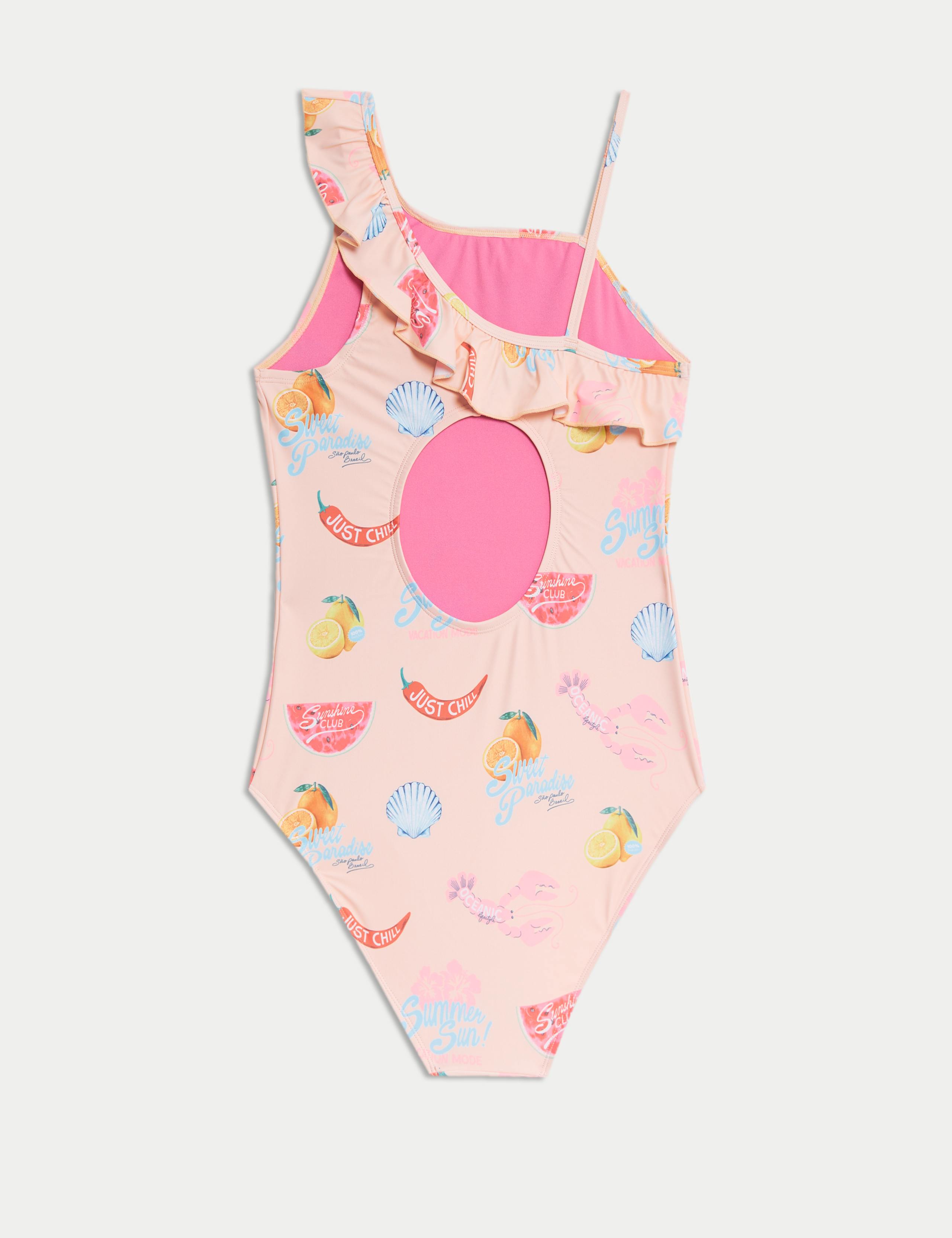 Fruit Frill Swimsuit (6-16 Yrs) 2 of 3