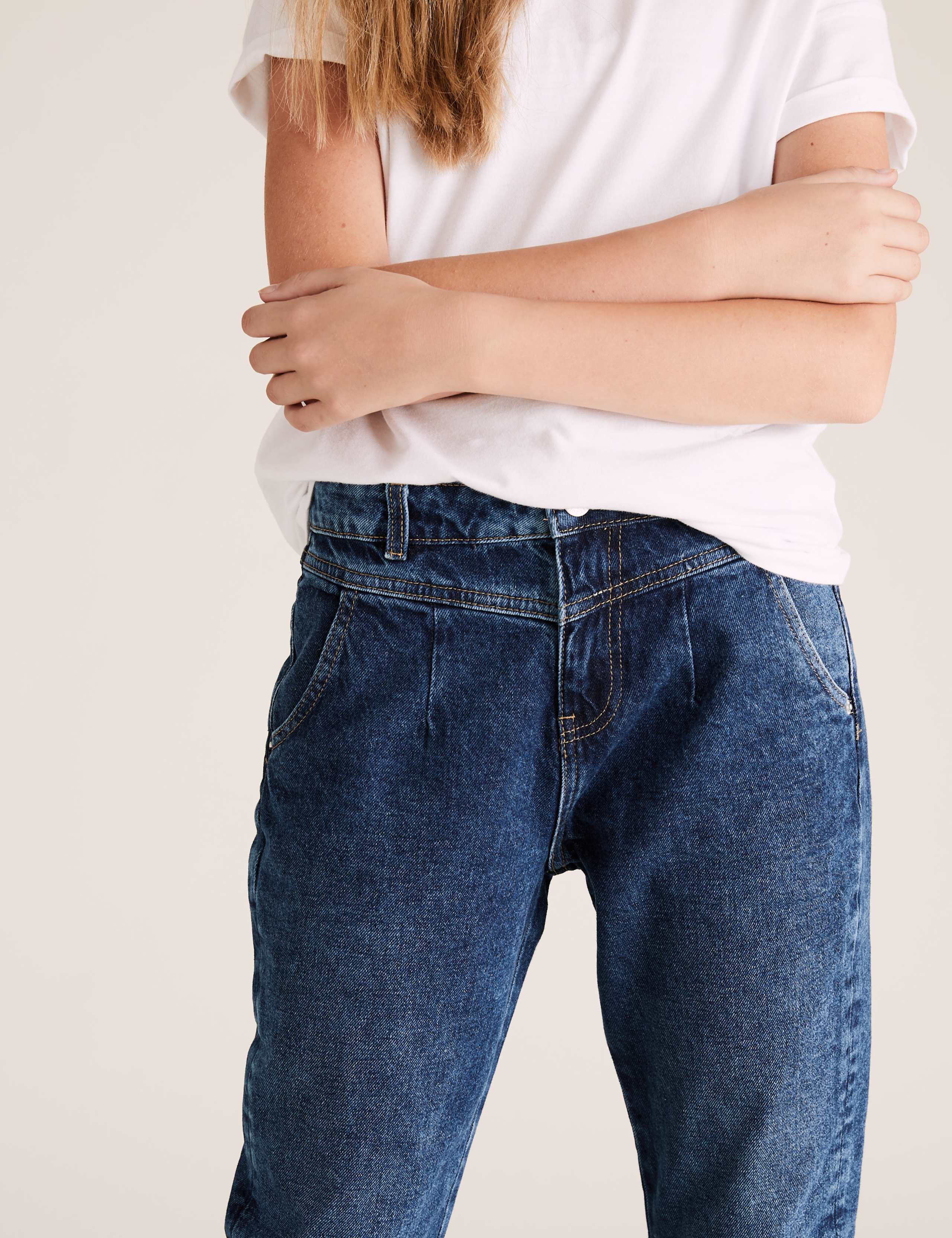 Denim Barrel Leg Jeans (6-16 Yrs) 3 of 5