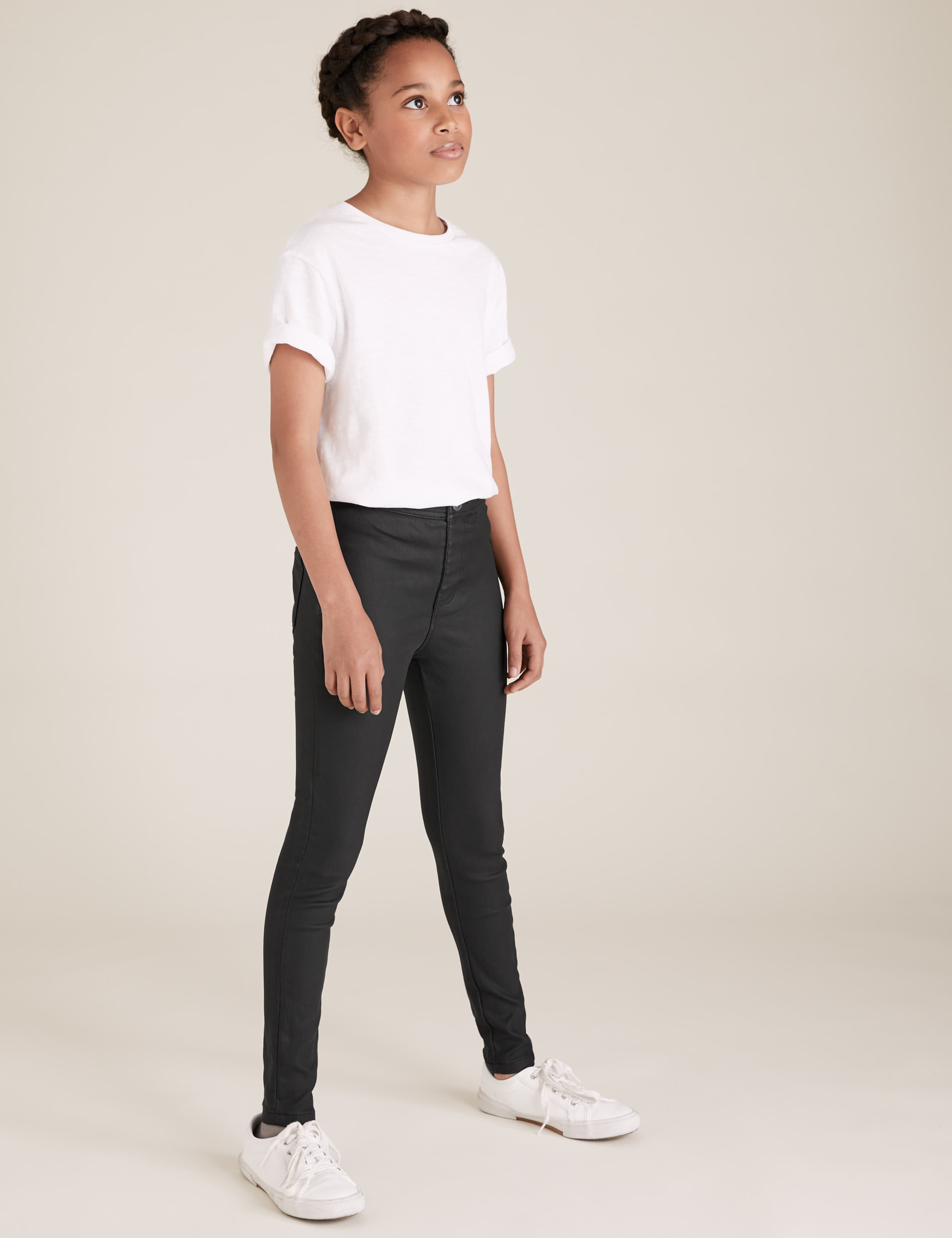 Coated Jeggings (6-16 Yrs) 1 of 5