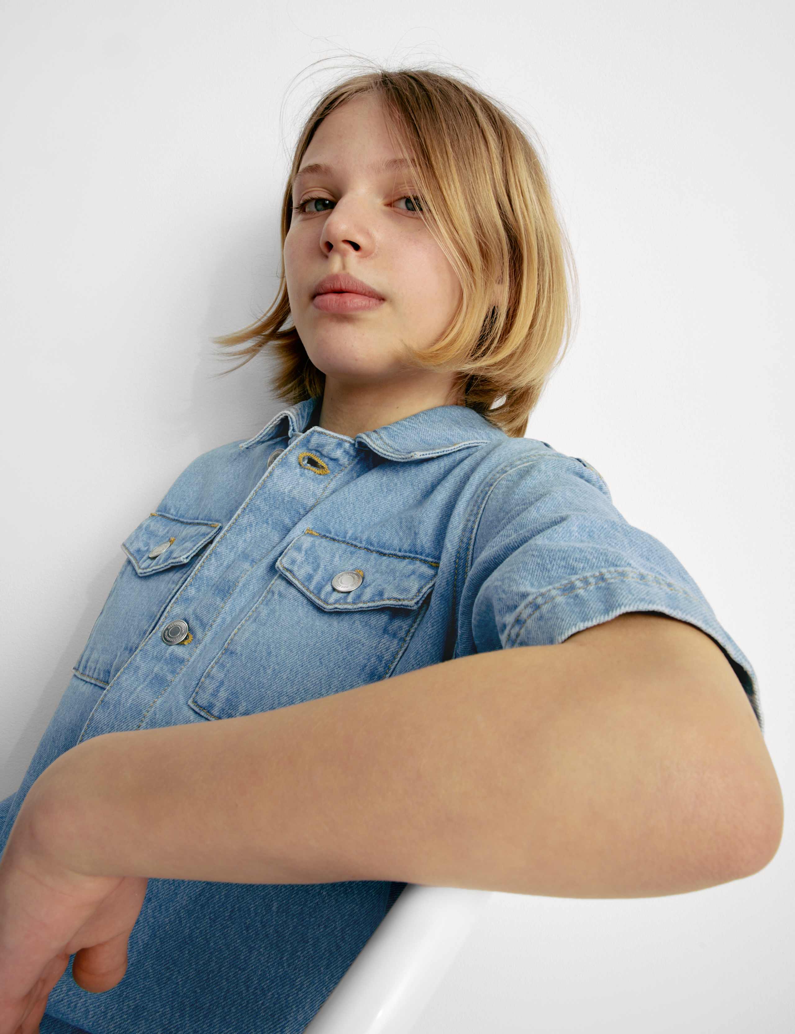 Denim Dress (6-16 Yrs) 3 of 7