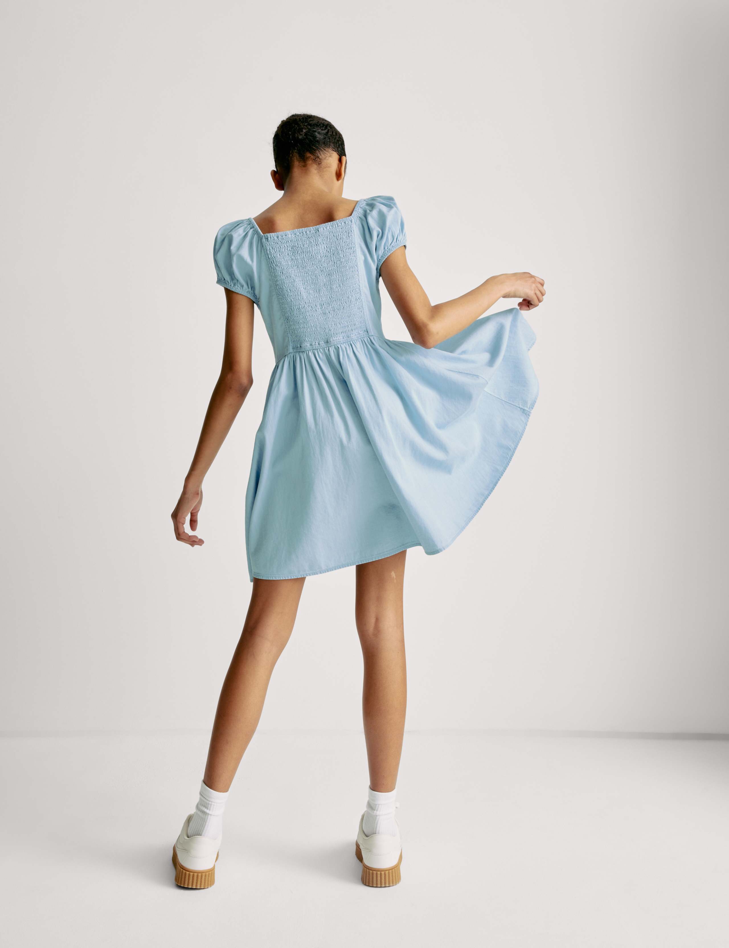 Pure Cotton Milkmaid Dress (6-16 Yrs) 7 of 7