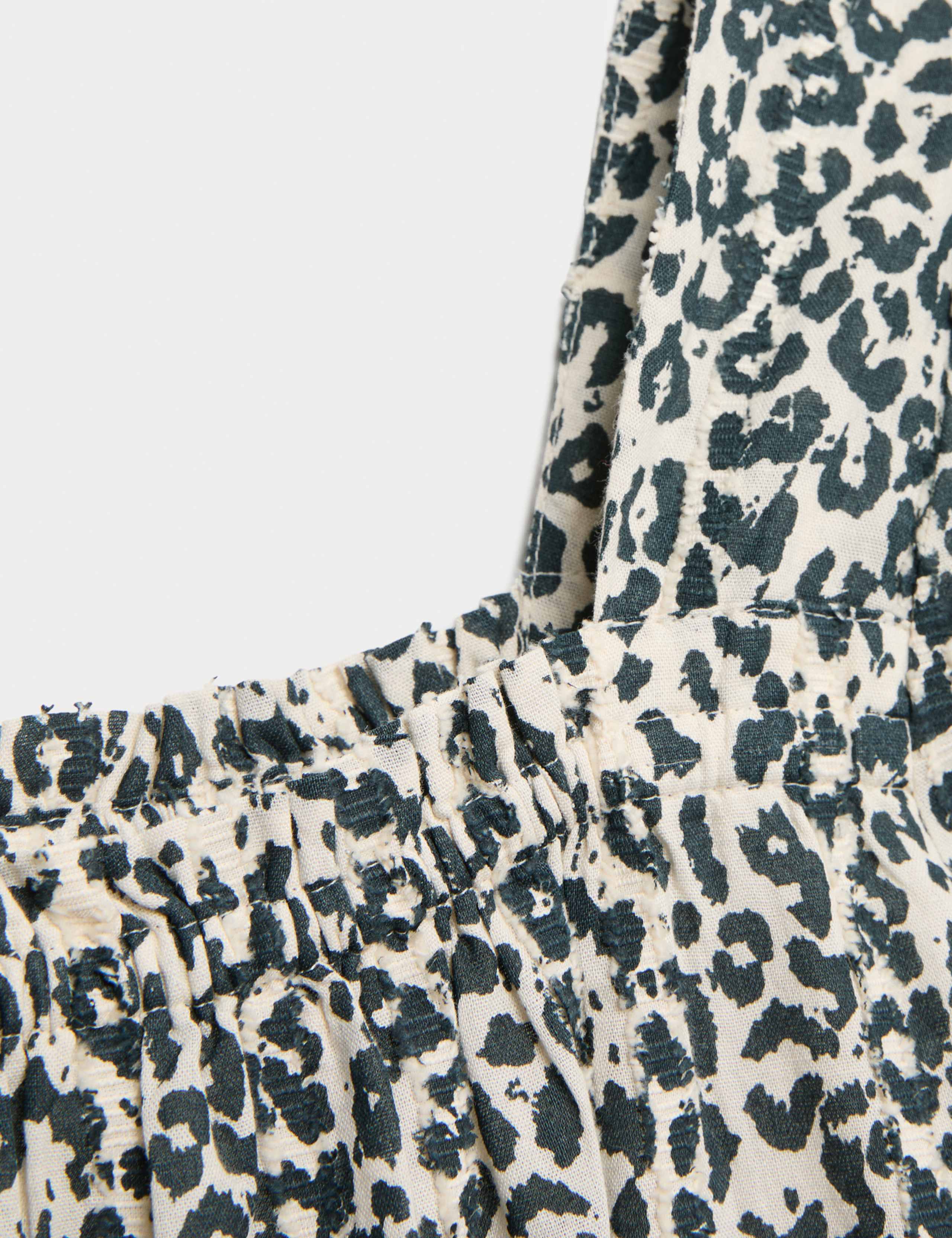 Pure Cotton Leopard Print Dress (6-16 Yrs) 3 of 3