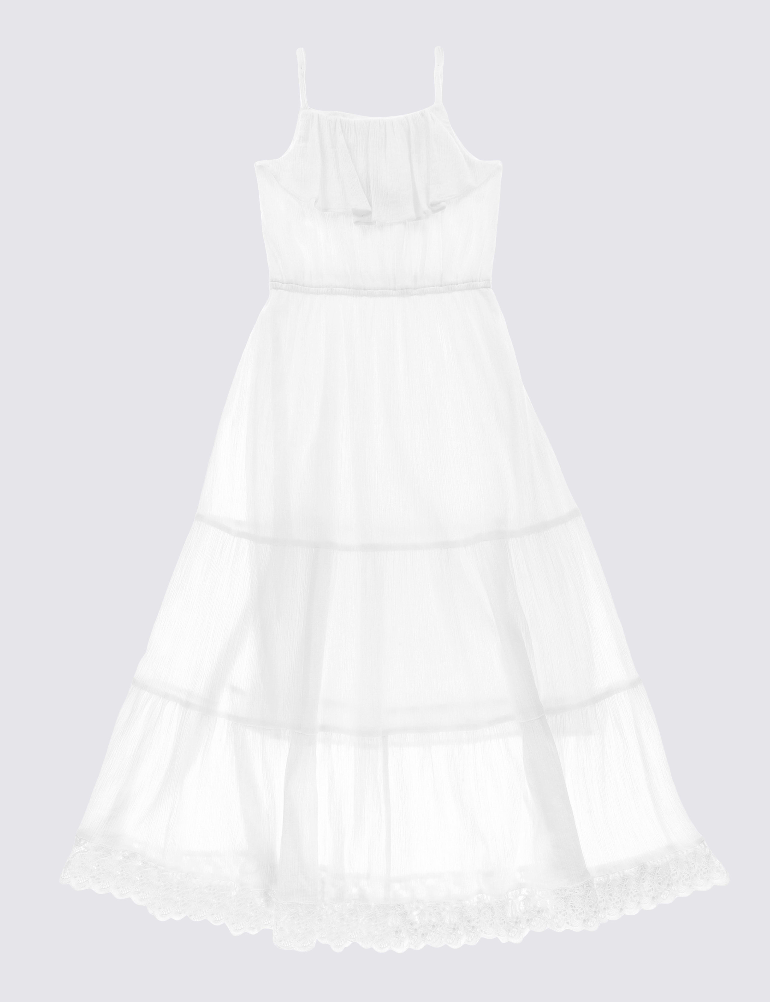 Pure Cotton Maxi Dress (5-14 Years) 2 of 3