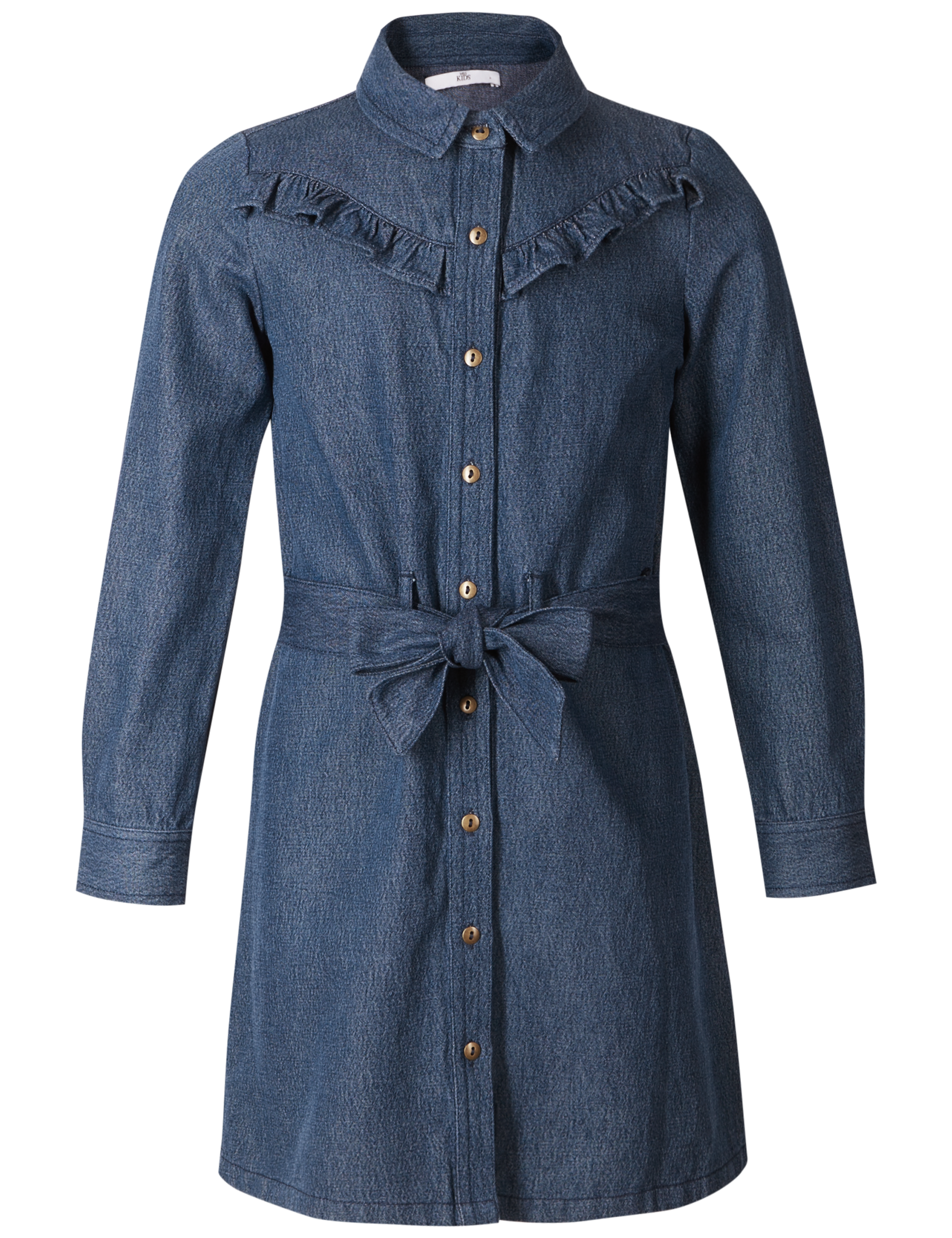Denim Shirt Dress with Belt (3-14 Years) 5 of 6