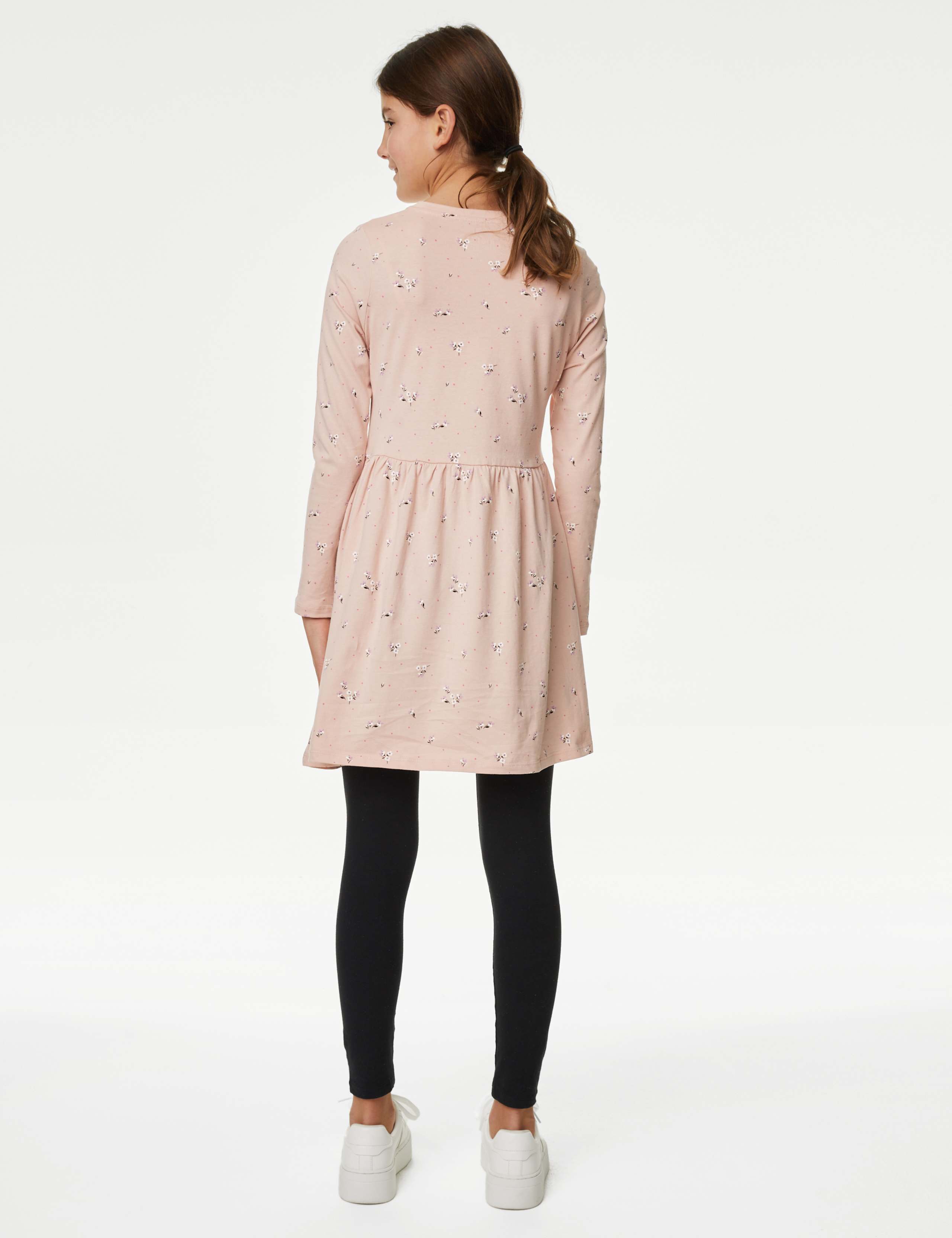 Pure Cotton Ditsy Floral Dress (6-16 Yrs) 3 of 3