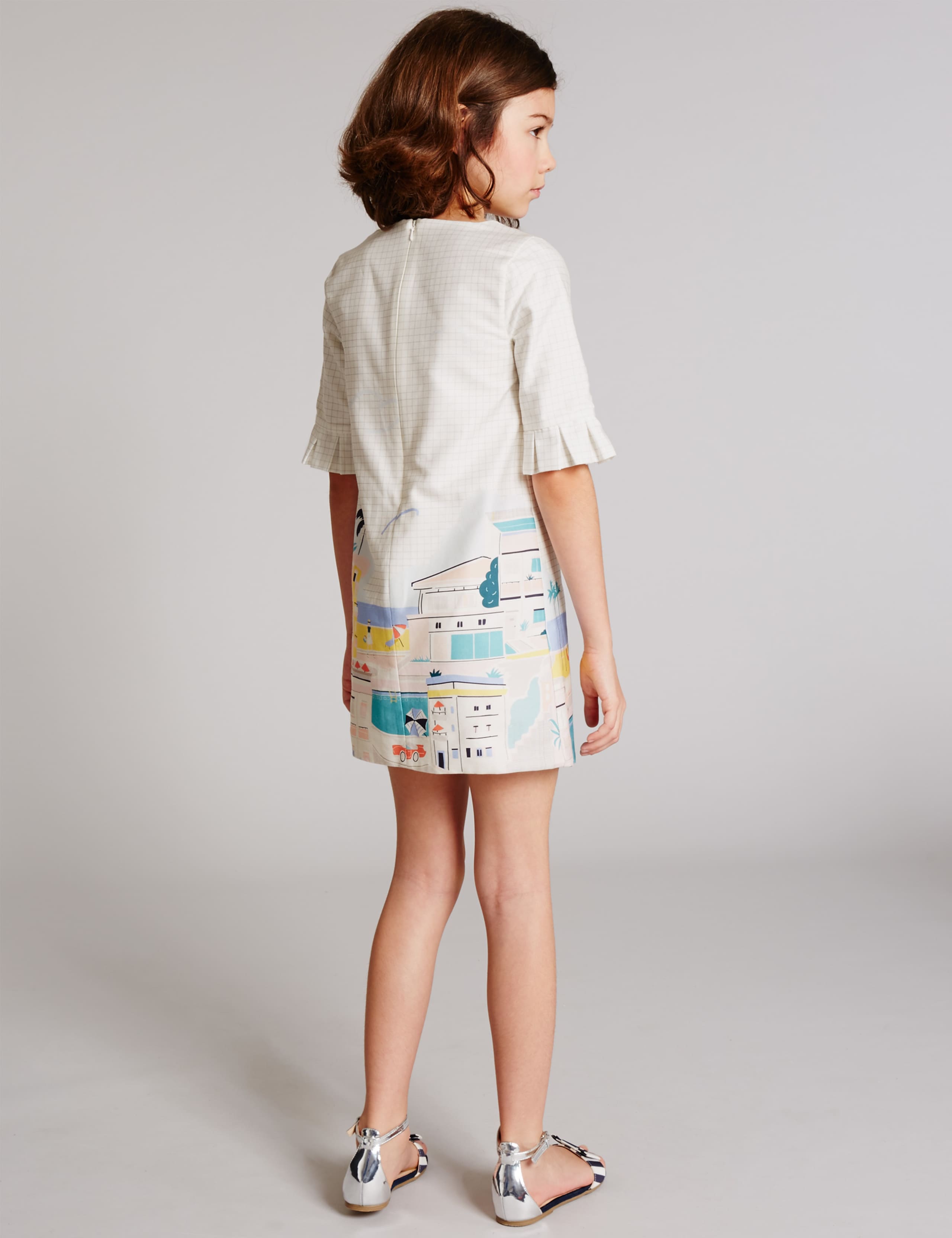 Pure Cotton Printed Dress (3-14 Years) 3 of 5