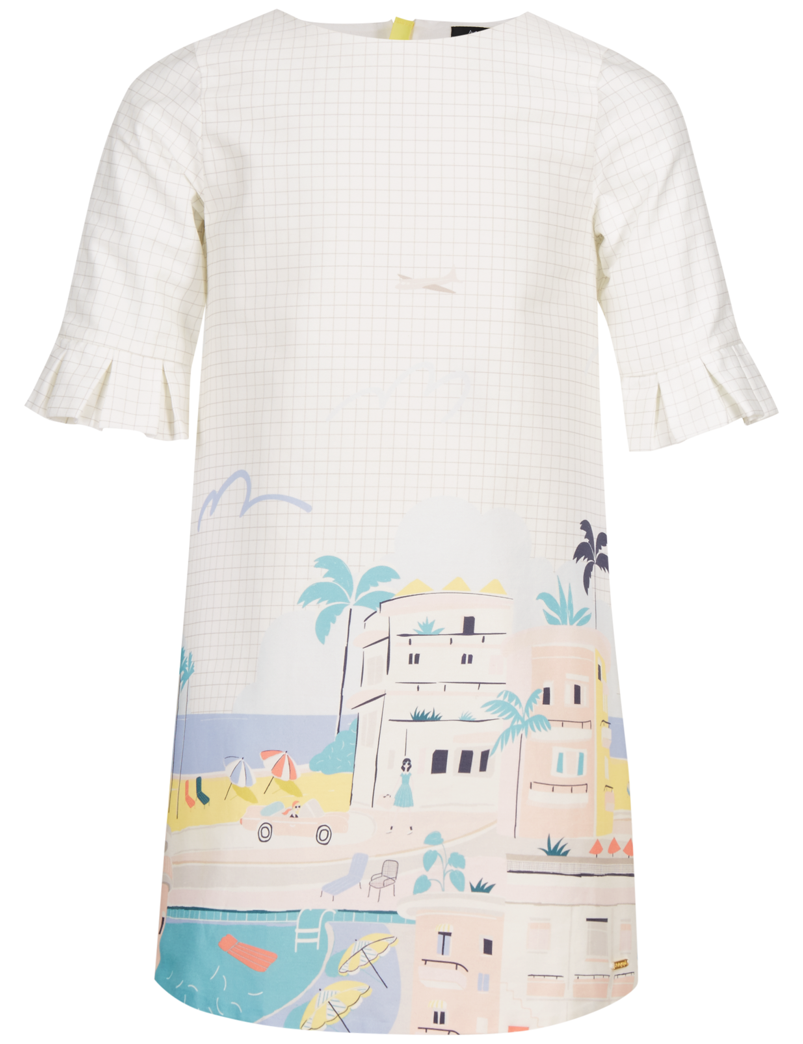 Pure Cotton Printed Dress (3-14 Years) 4 of 5