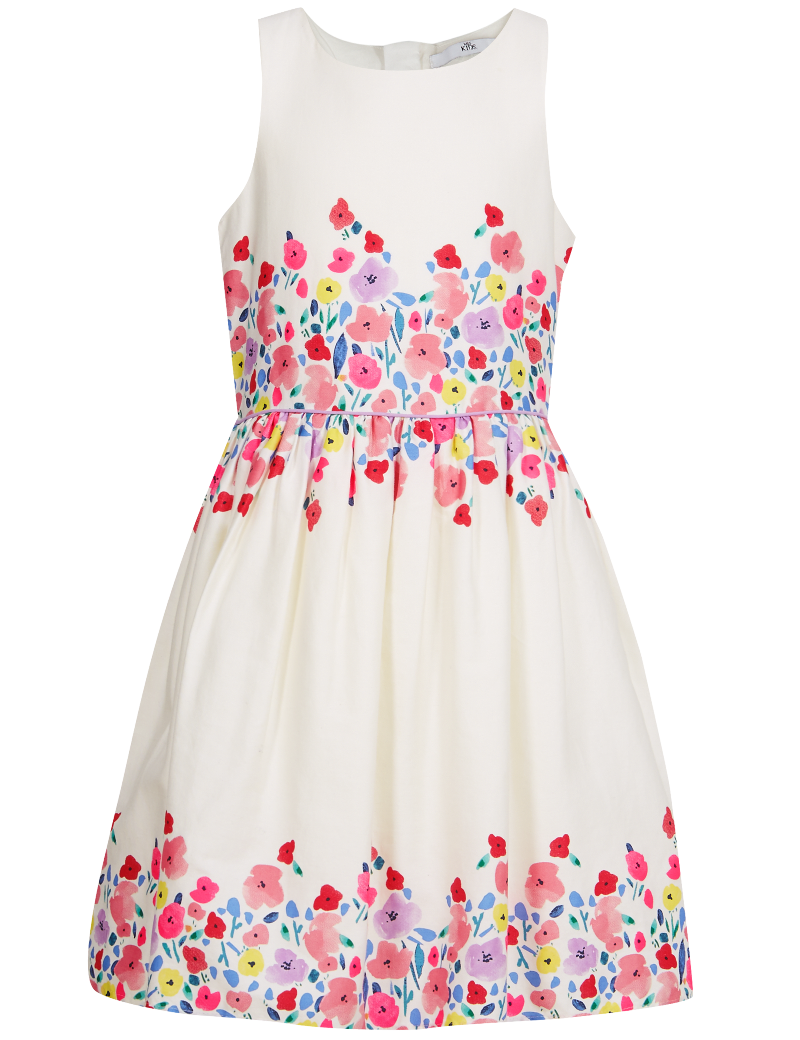 Floral Pure Cotton Prom Dress (3-16 Years) 4 of 5