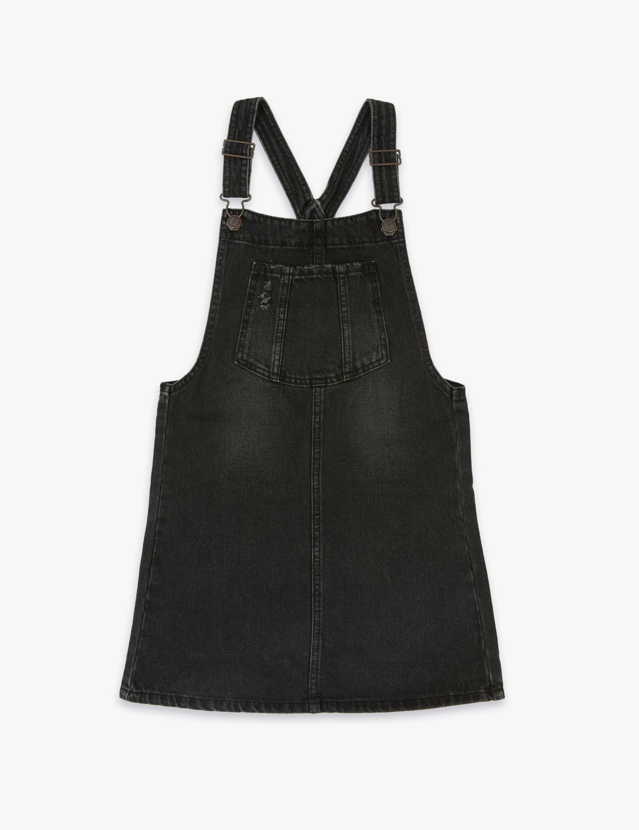 Denim Pinafore Dress (6-16 Years) 2 of 4