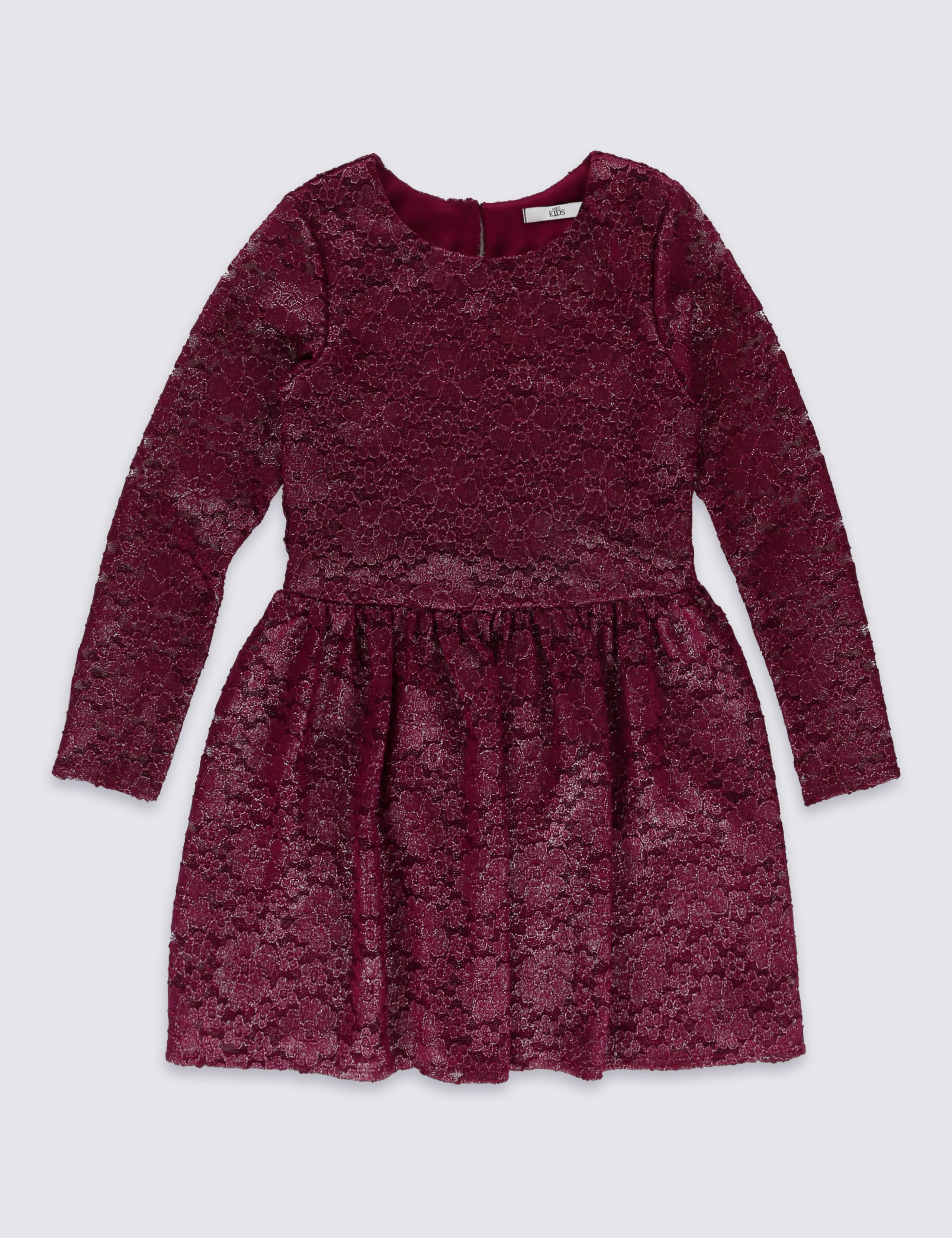 Round Neck Lace Dress (5-14 Years) 2 of 5
