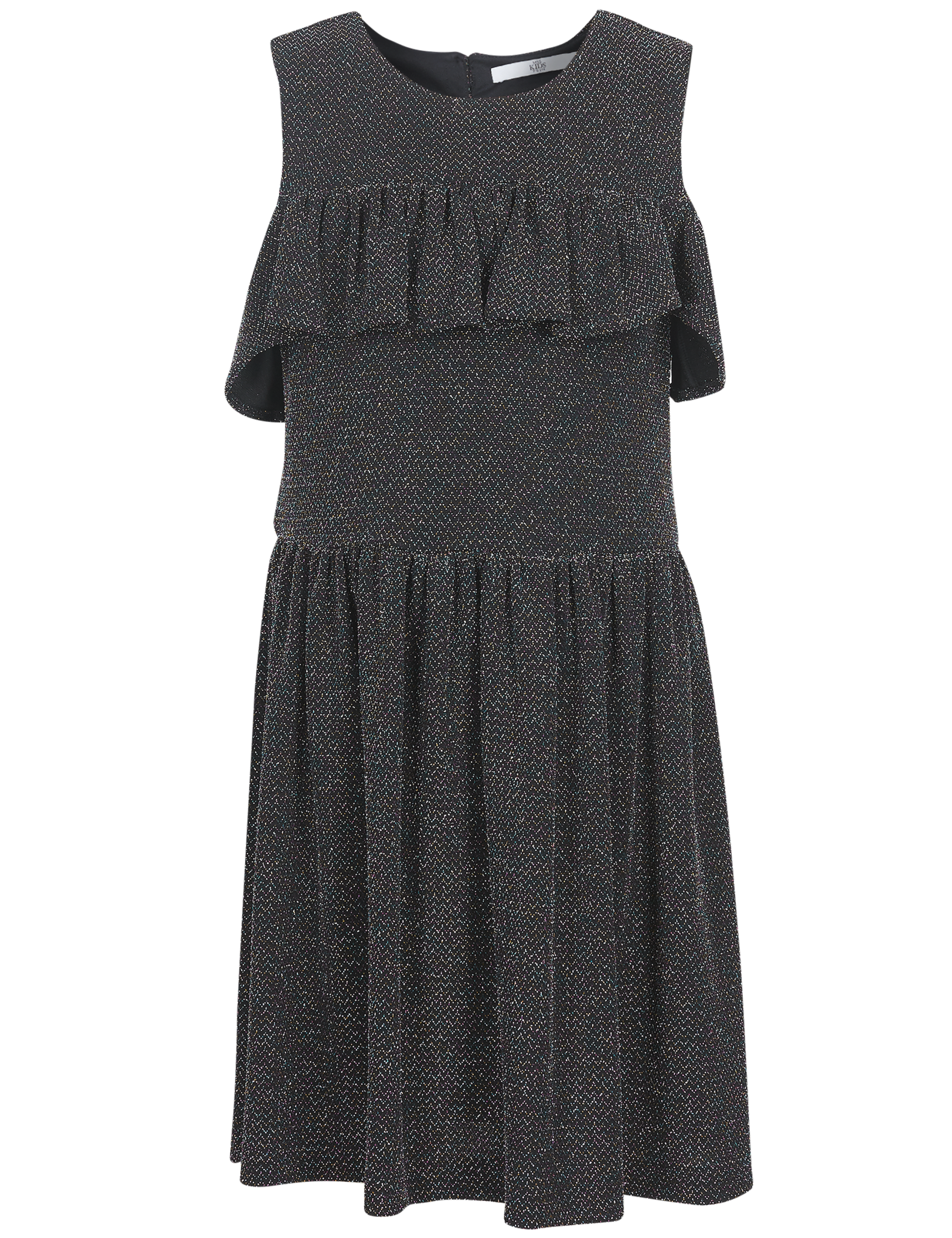 Frill Cold Shoulder Dress (3-14 Years) 4 of 5