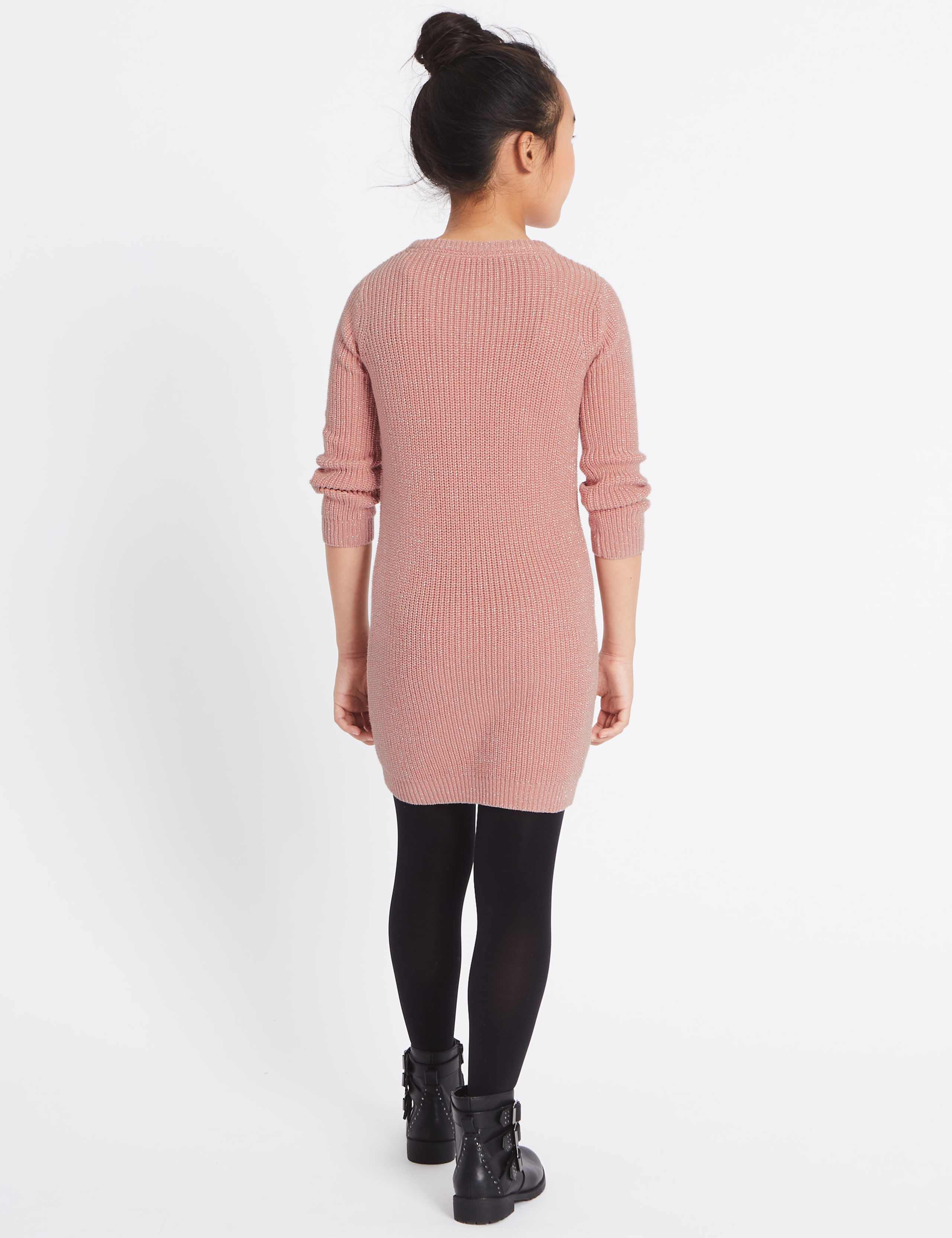 Knitted Dress (3-14 Years) 3 of 5