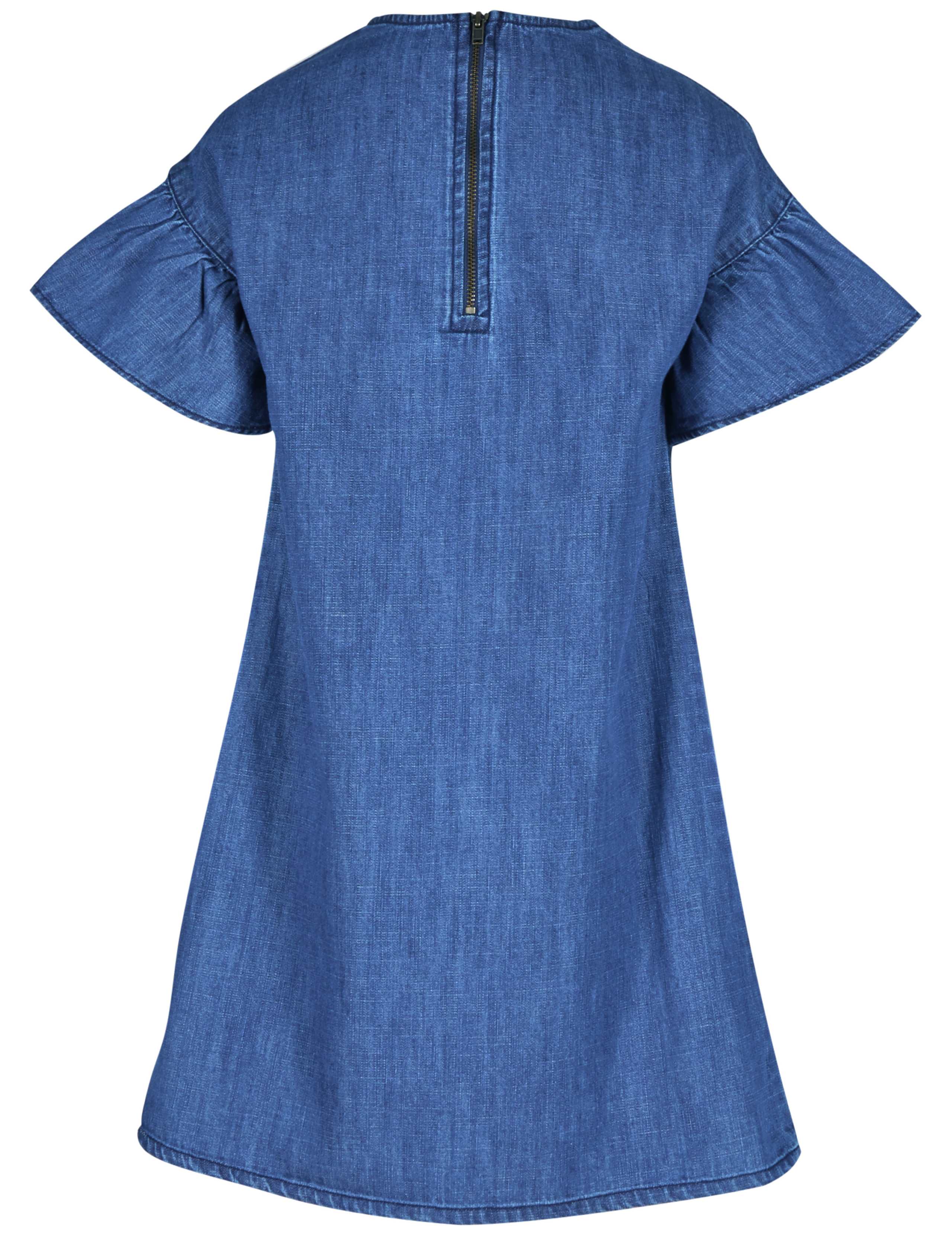 Denim Flared Sleeve Dress (3-16 Years) 6 of 6