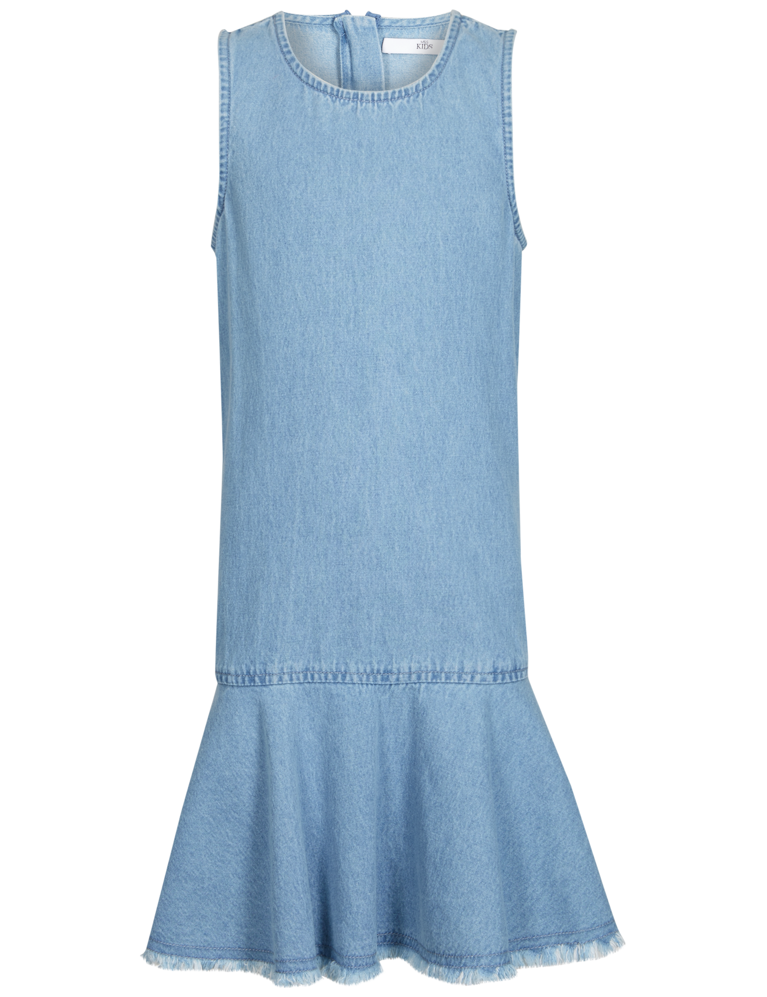 Denim Drop Waist Dress (3-16 Years) 4 of 5