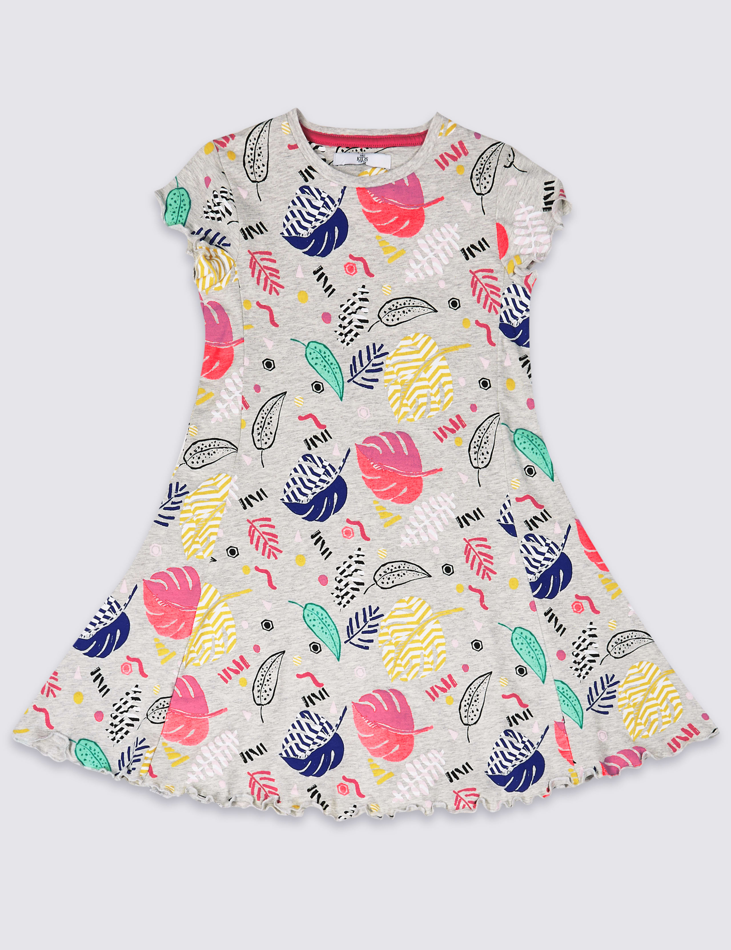 Cotton Dress with Stretch (3-16 Years) 2 of 3